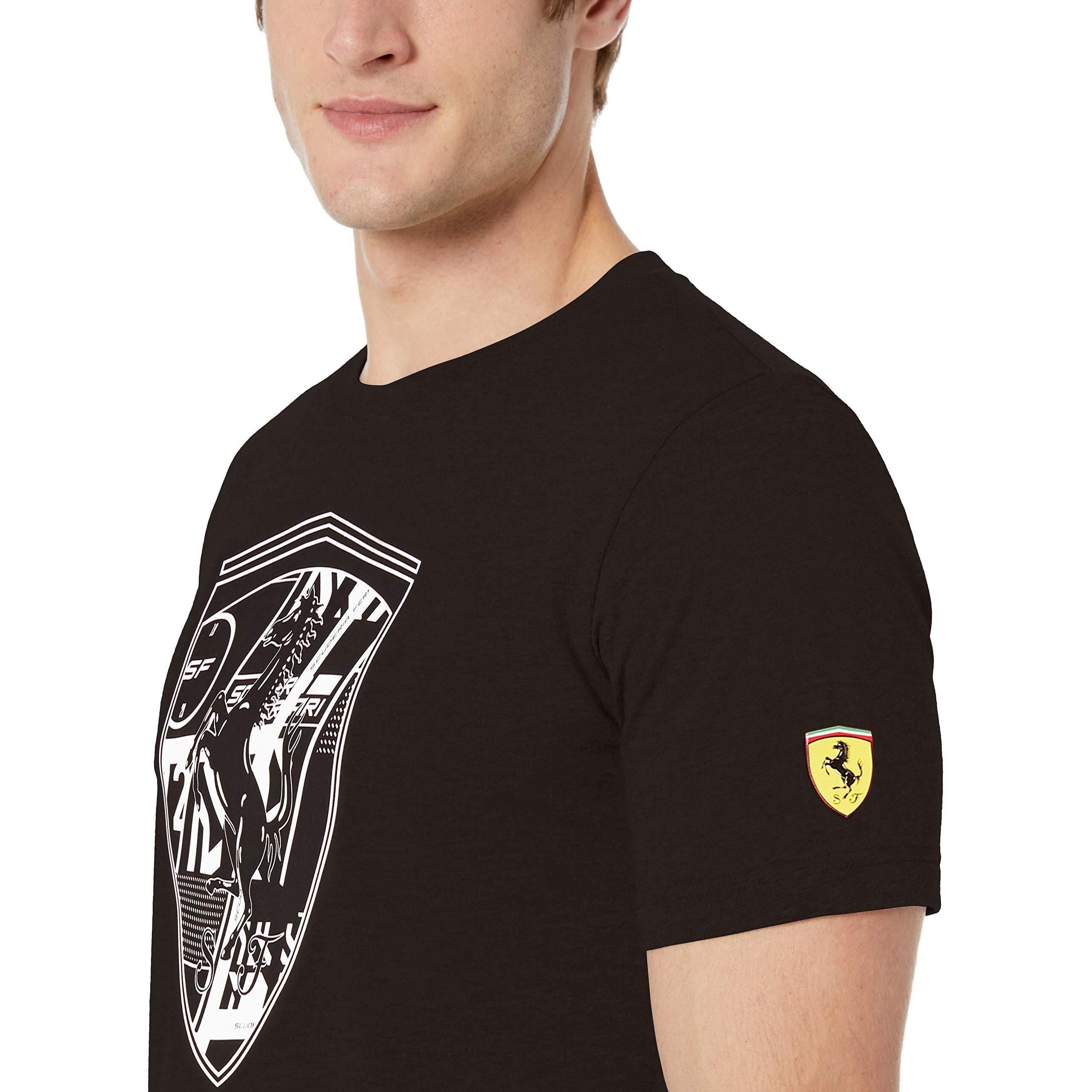 [595433-02] Mens Puma SF Scuderia Ferrari Big Shield Tee + - sneakAR