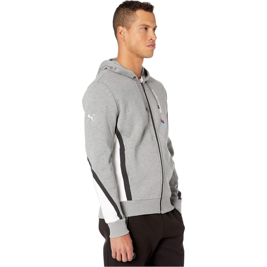 [595189-03] Mens Puma BMW Motorsport Hooded Sweat Jacket - sneakAR
