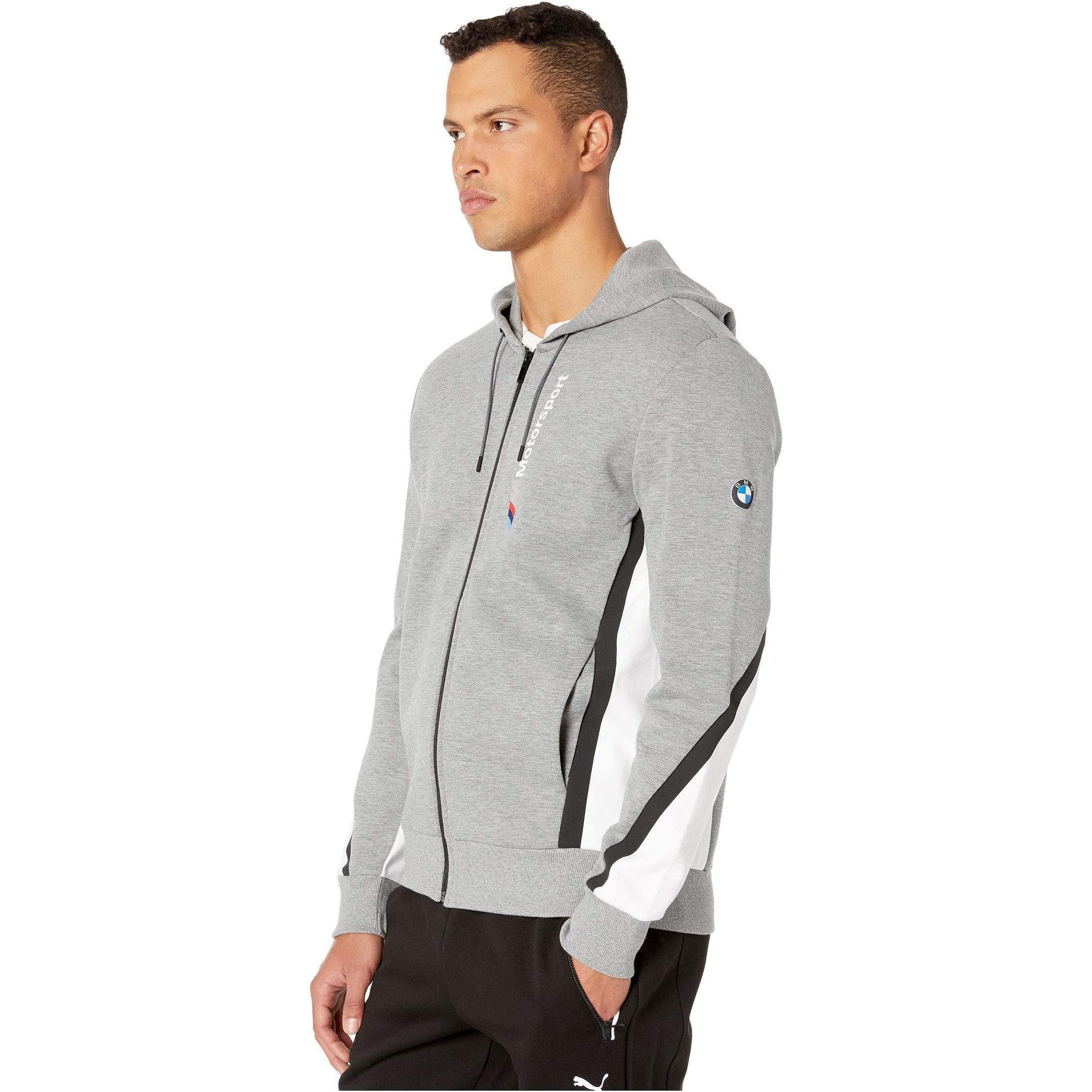 [595189-03] Mens Puma BMW Motorsport Hooded Sweat Jacket - sneakAR