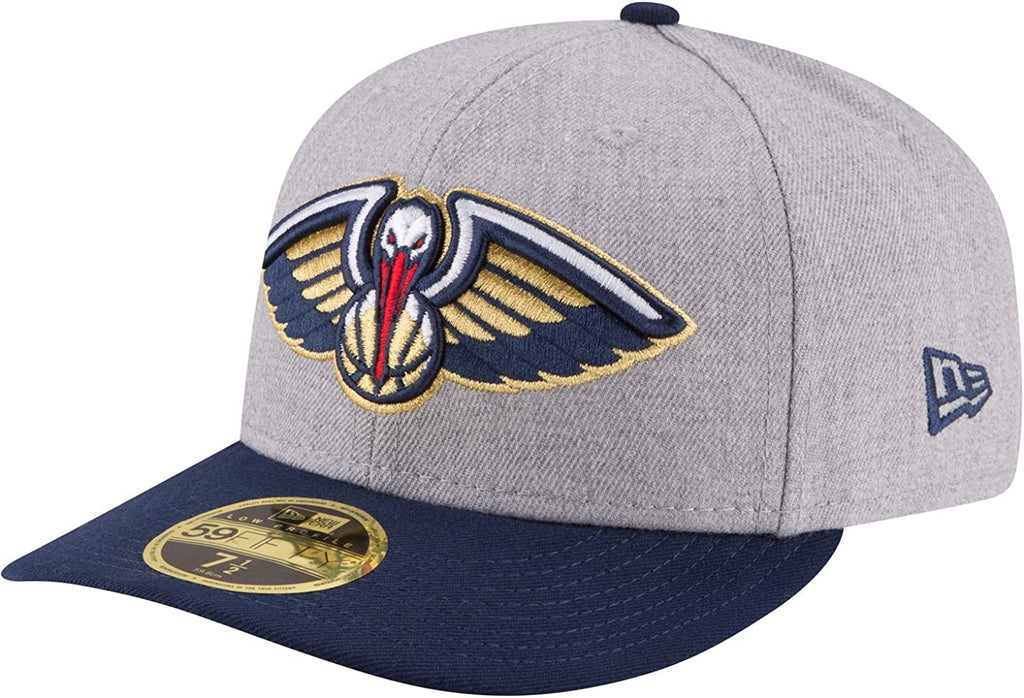 [70344227] Mens New Era NBA Low Profile Authentic 59Fifty - New Orleans Pelicans