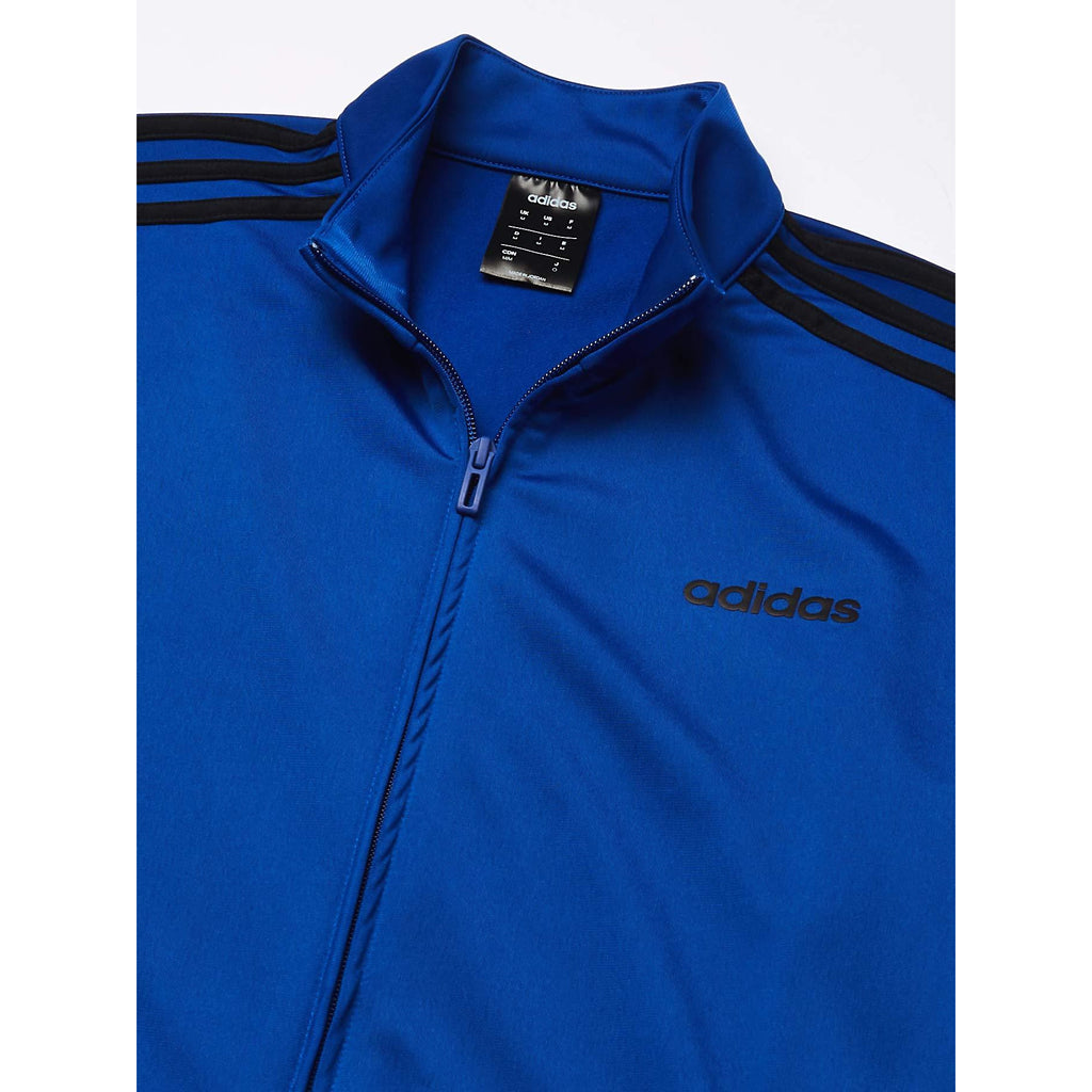 [DU0449] Mens Adidas Essentials 3 Stripe Tricot Track Jacket