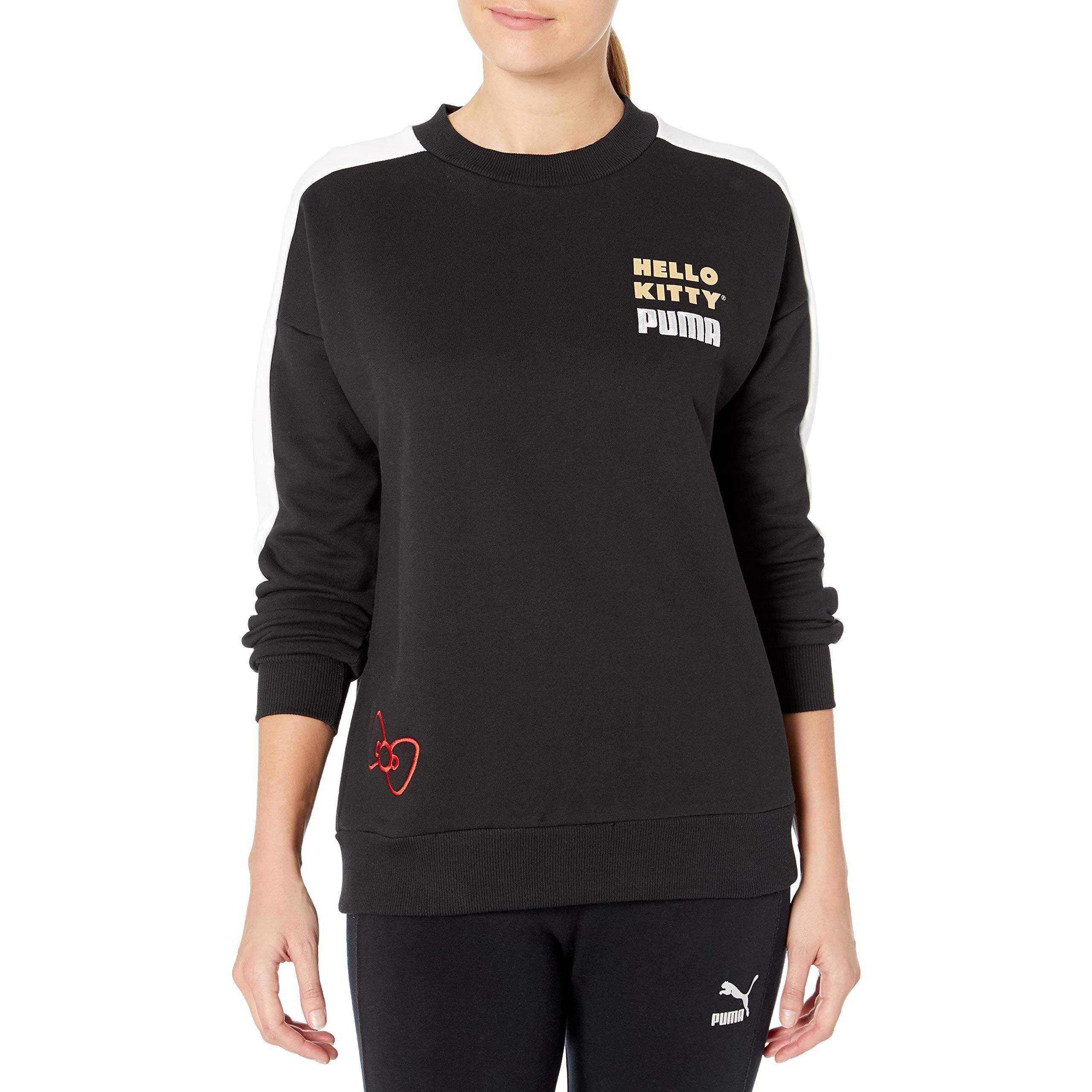 [597139-01] Womens Puma x Hello Kitty Crew - sneakAR