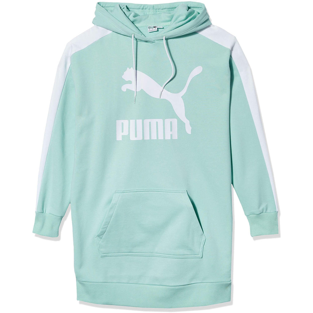 [597051-32] Womens Puma Classics T7 Hooded Dress - sneakAR