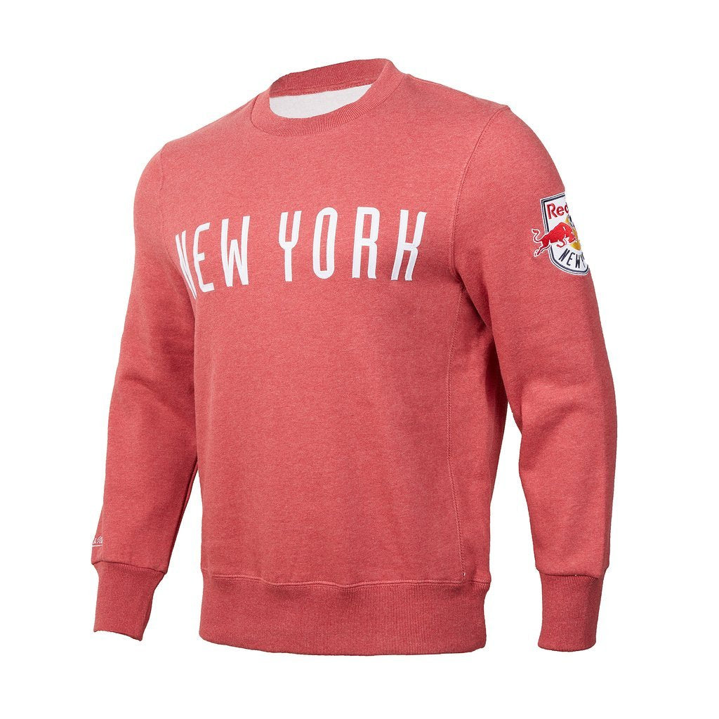 [831TARD11ANRBLH] Mens Mitchell & Ness MLS New York Red Bulls Playoff Win Crew