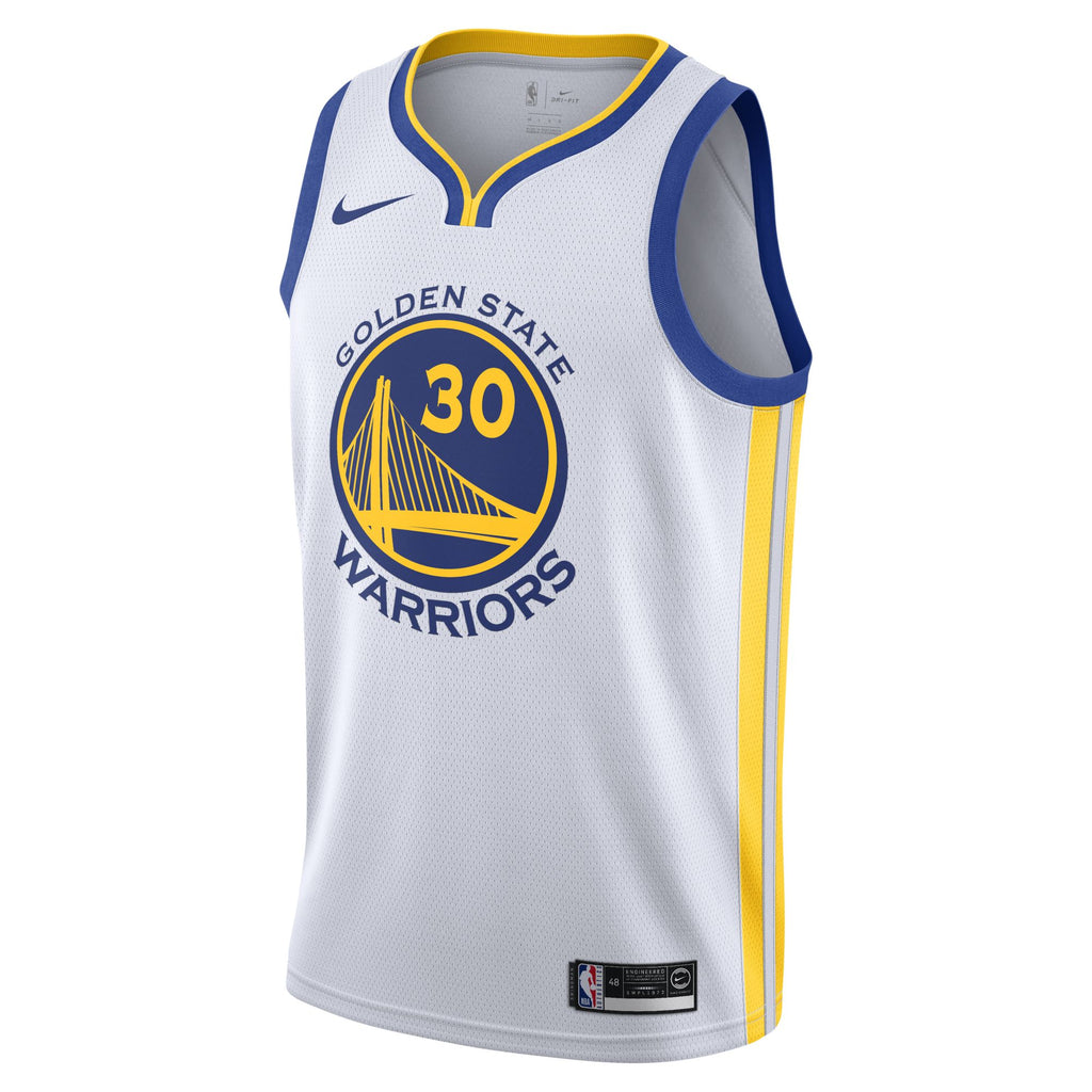 [864417-100] Mens Nike NBA GS Warriors Home Association Swingman Jersey - Curry