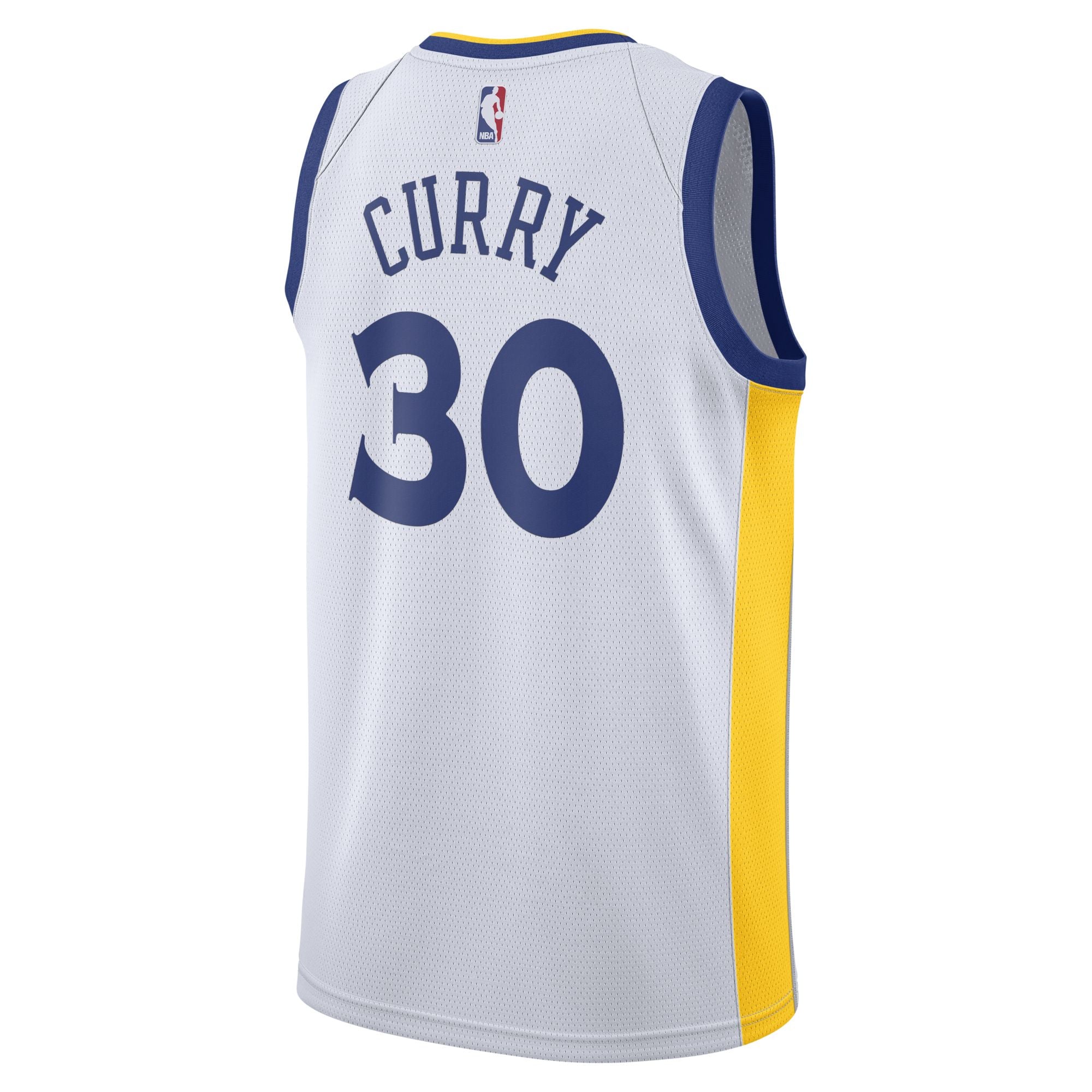 [864417-100] Mens Nike NBA GS Warriors Home Association Swingman Jersey - Curry