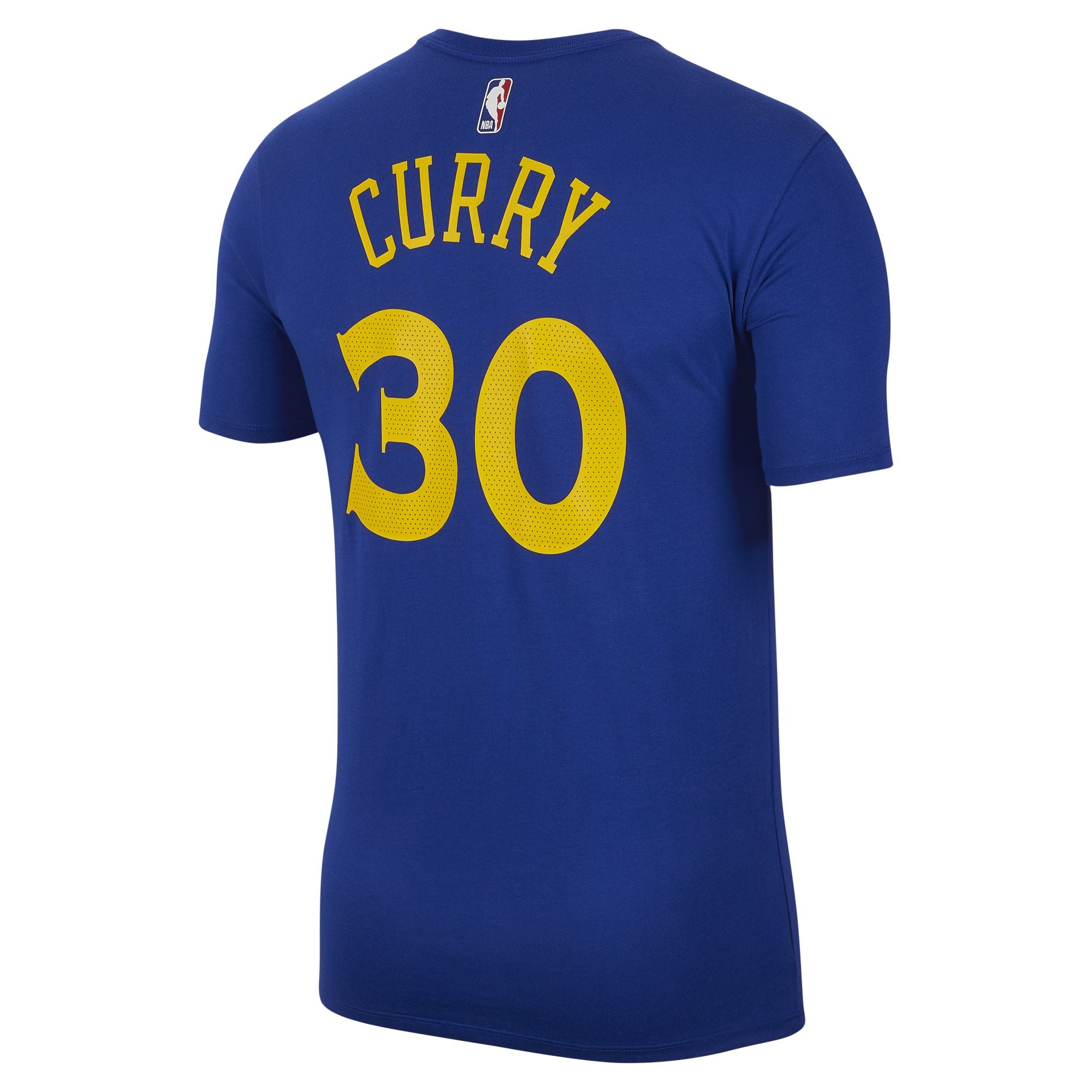 [870774-496] Mens Nike NBA Golden State Warriors Steph Curry Name & Number Tee