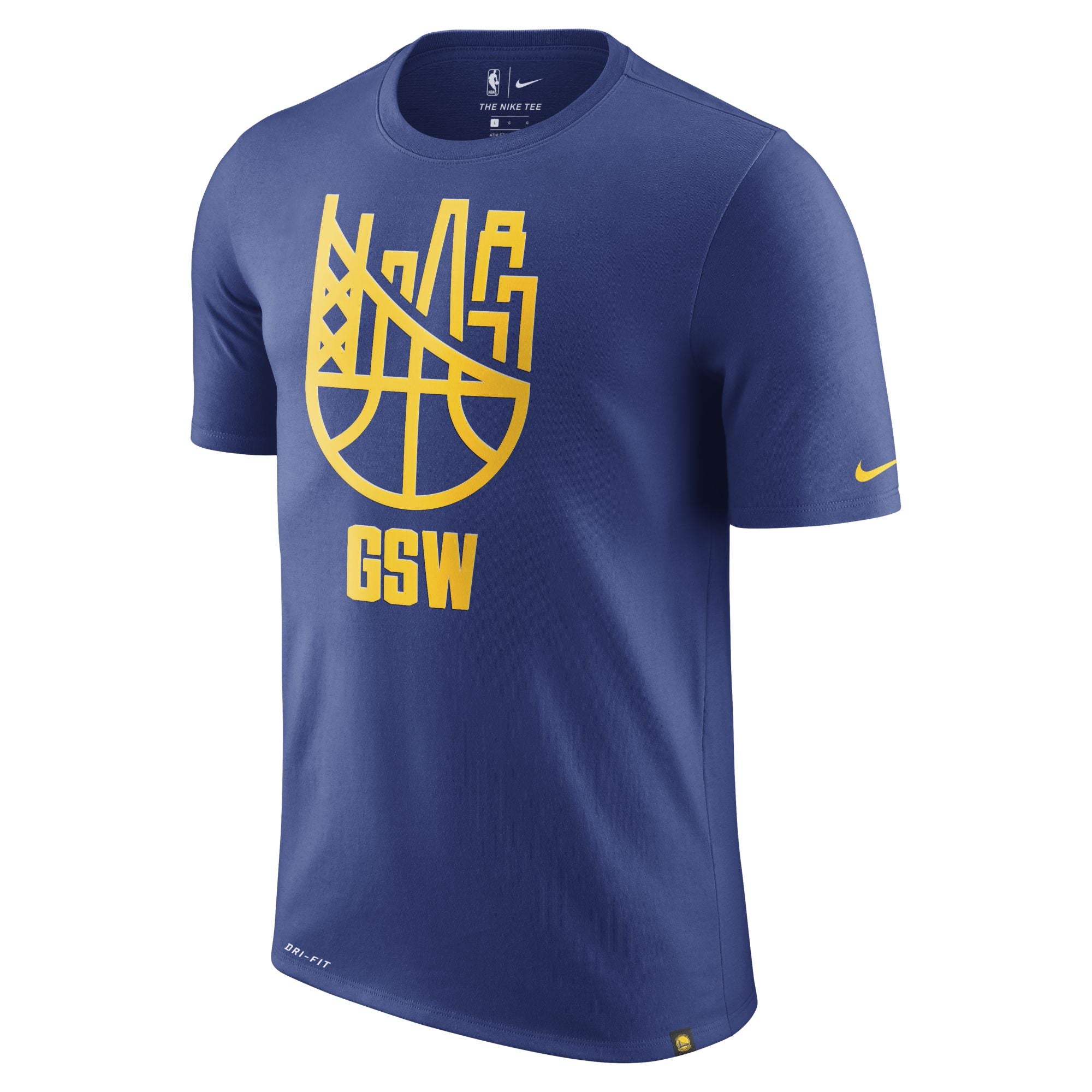 [871037-495] Mens Nike NBA Golden State Warriors Dri-Fit Essential T-Shirt