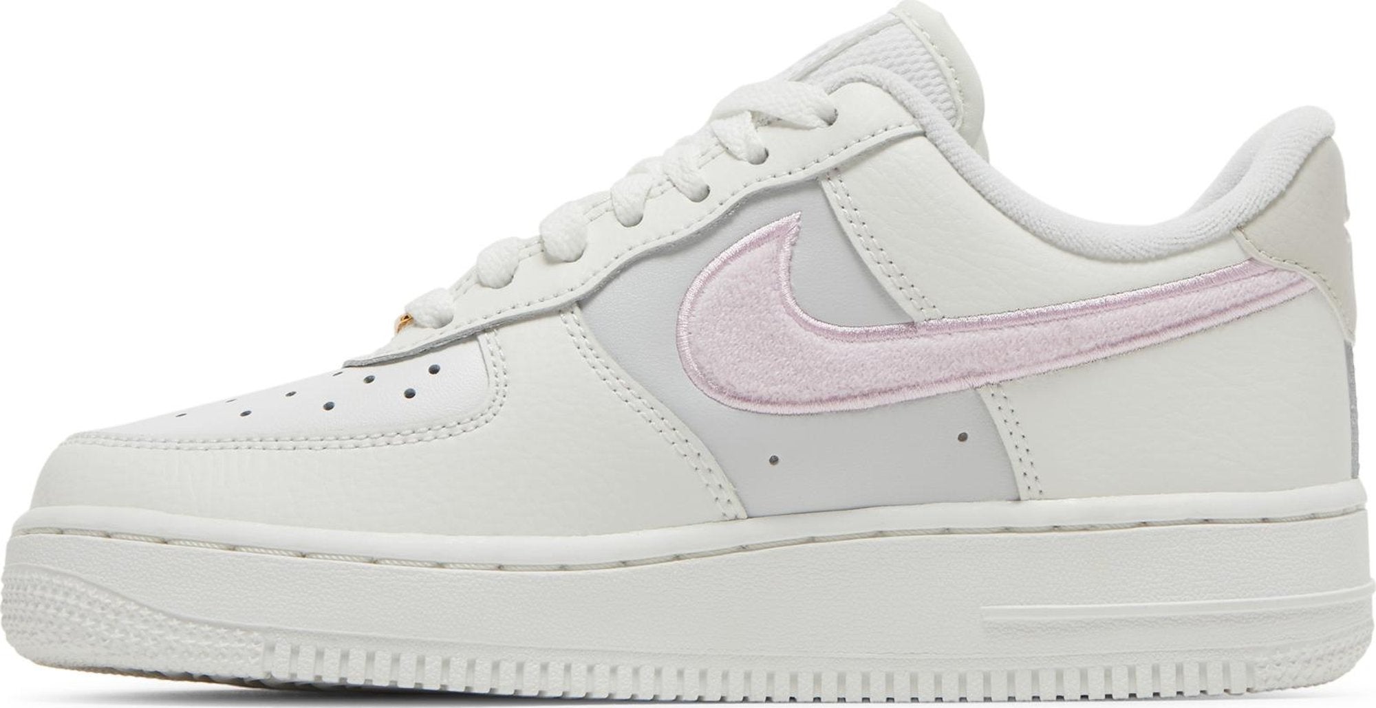 [DQ0826-100] Womens Nike Air Force 1 Low 'White Pink' (W)