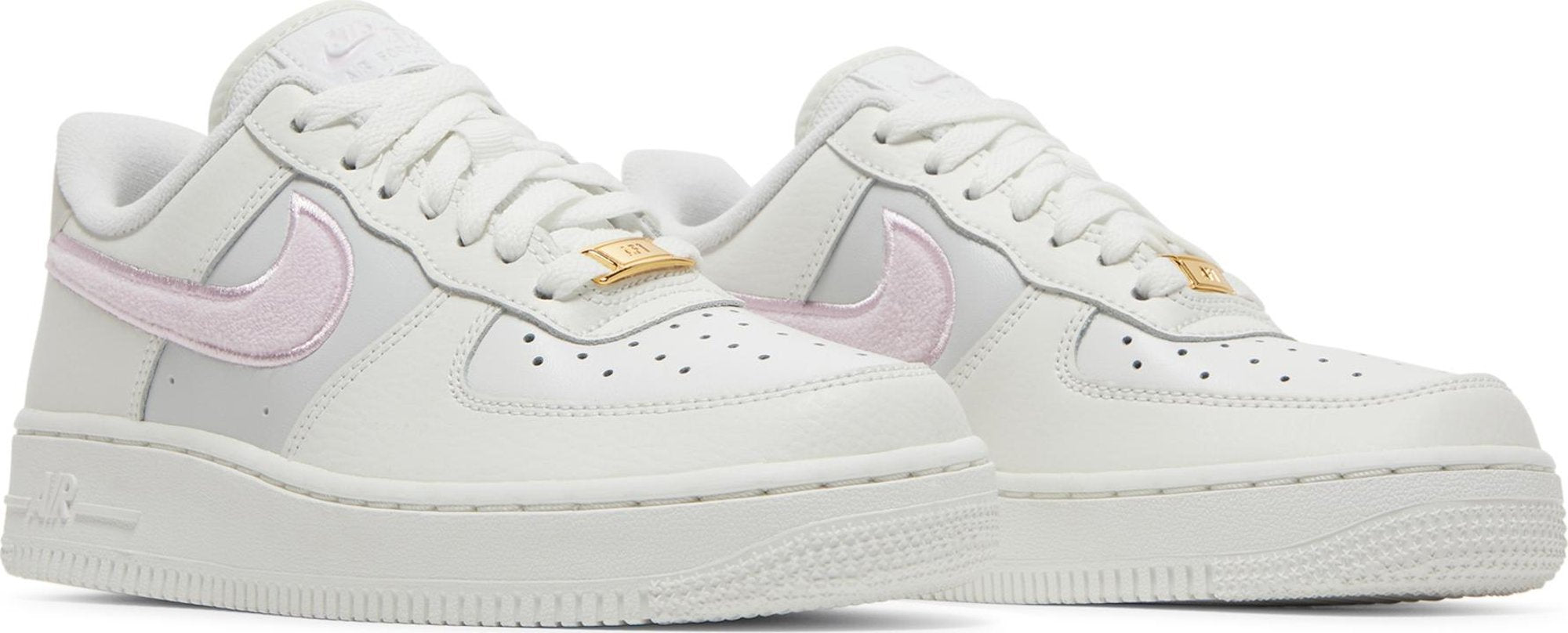 [DQ0826-100] Womens Nike Air Force 1 Low 'White Pink' (W)