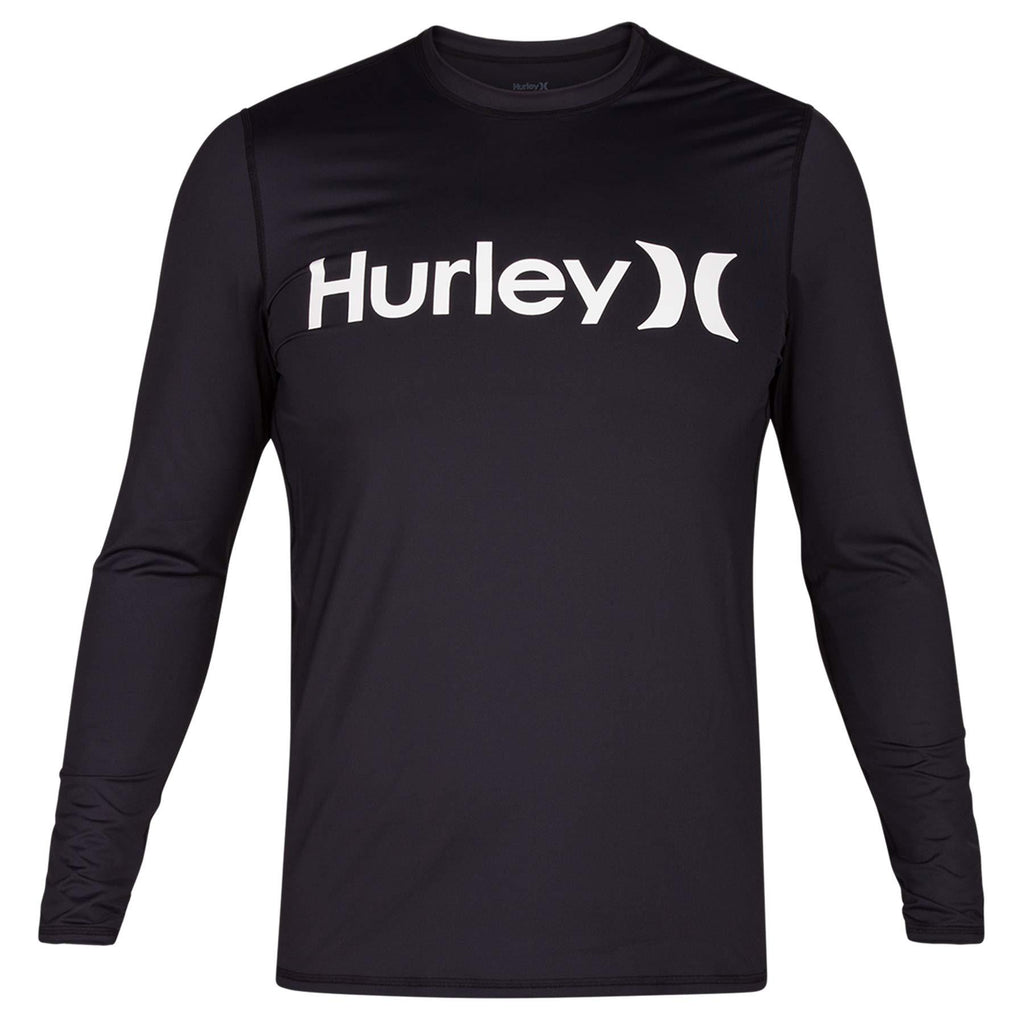 [894629-010] Mens Hurley One & Only Long Sleeve Sun Protection Rashguard