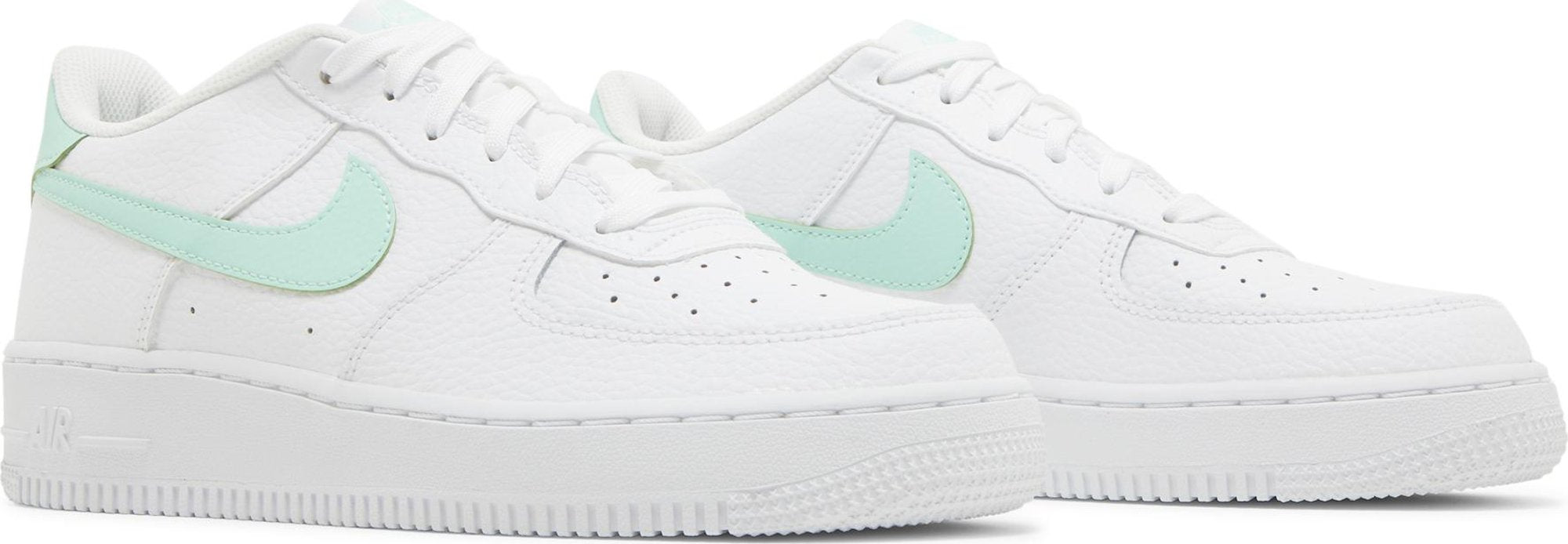 [CT3839-105] Grade School Nike Air Force 1 Low (GS) 'Mint Swoosh'