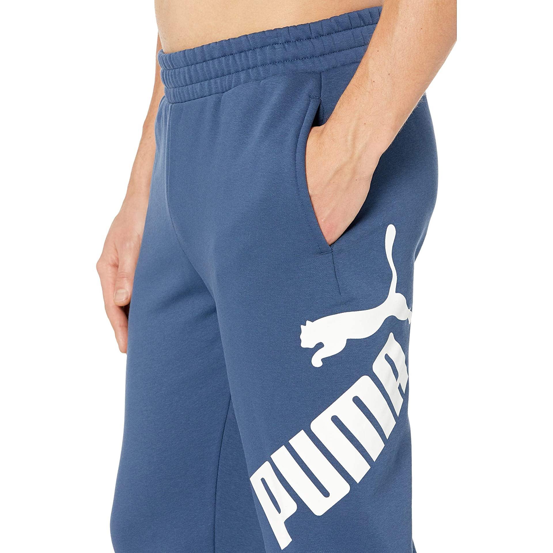 [597249-43] Mens Puma Big Logo Pants Fleece - sneakAR