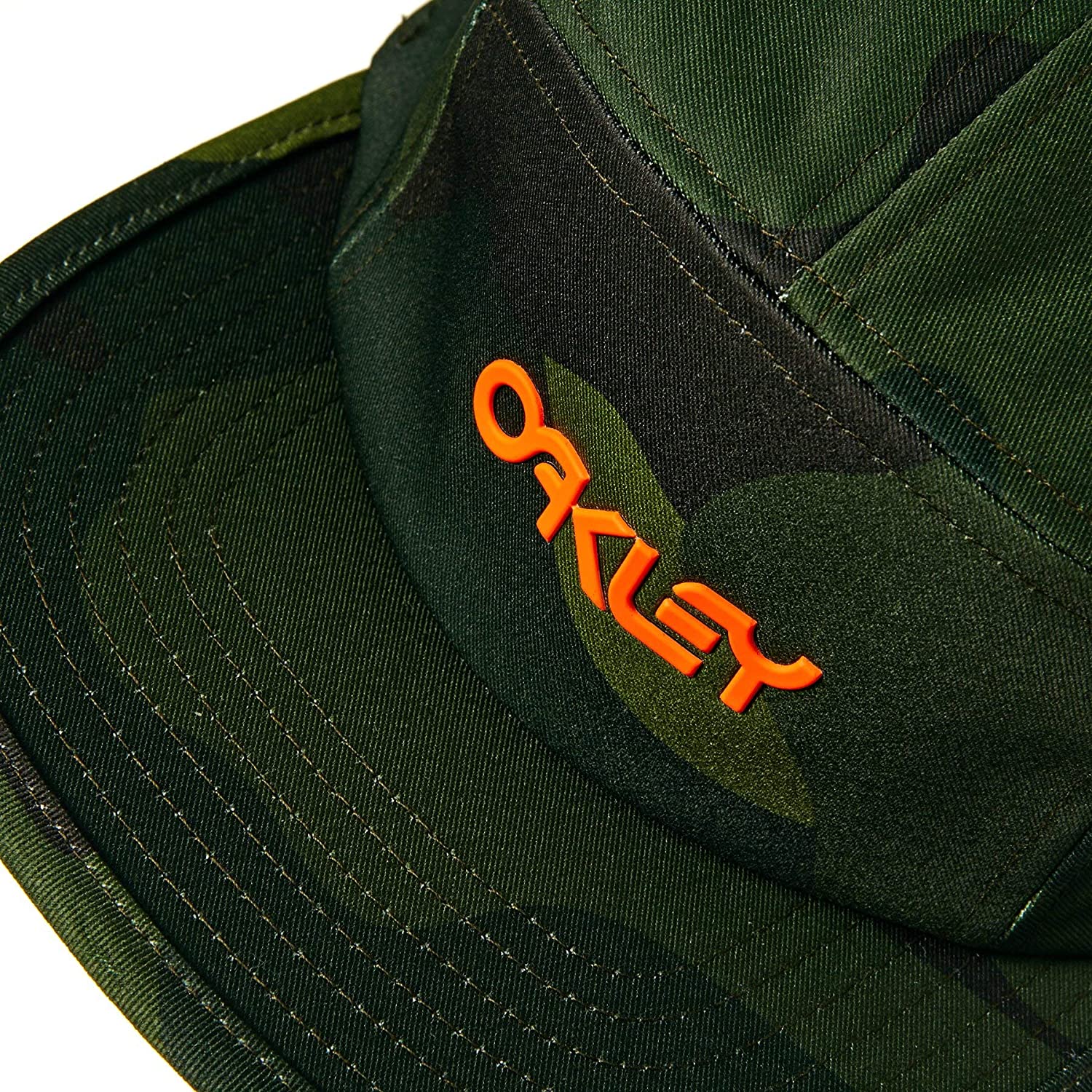 [912021-982] Mens Oakley 5 Panel Cotton Camou Strapback Hat