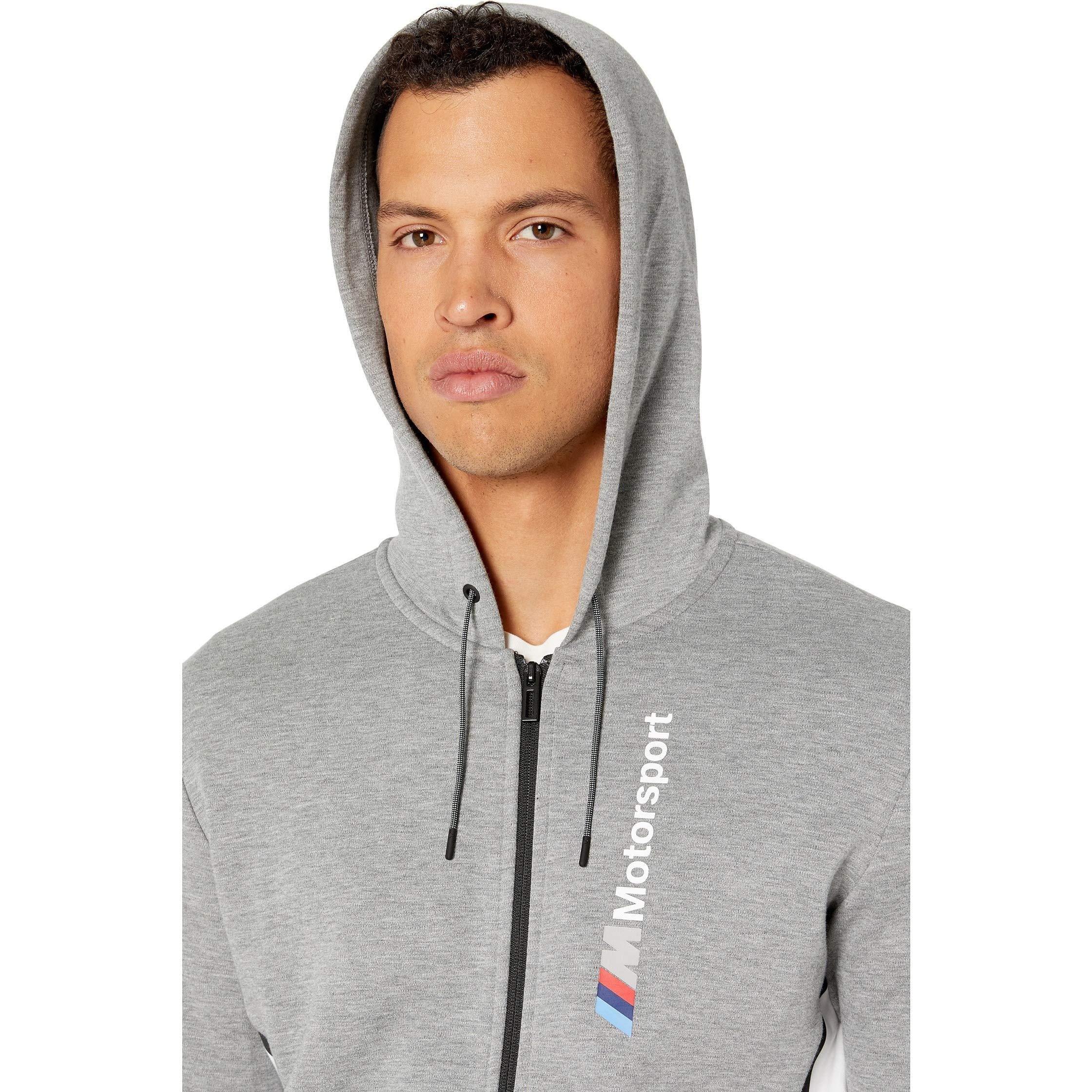 [595189-03] Mens Puma BMW Motorsport Hooded Sweat Jacket - sneakAR