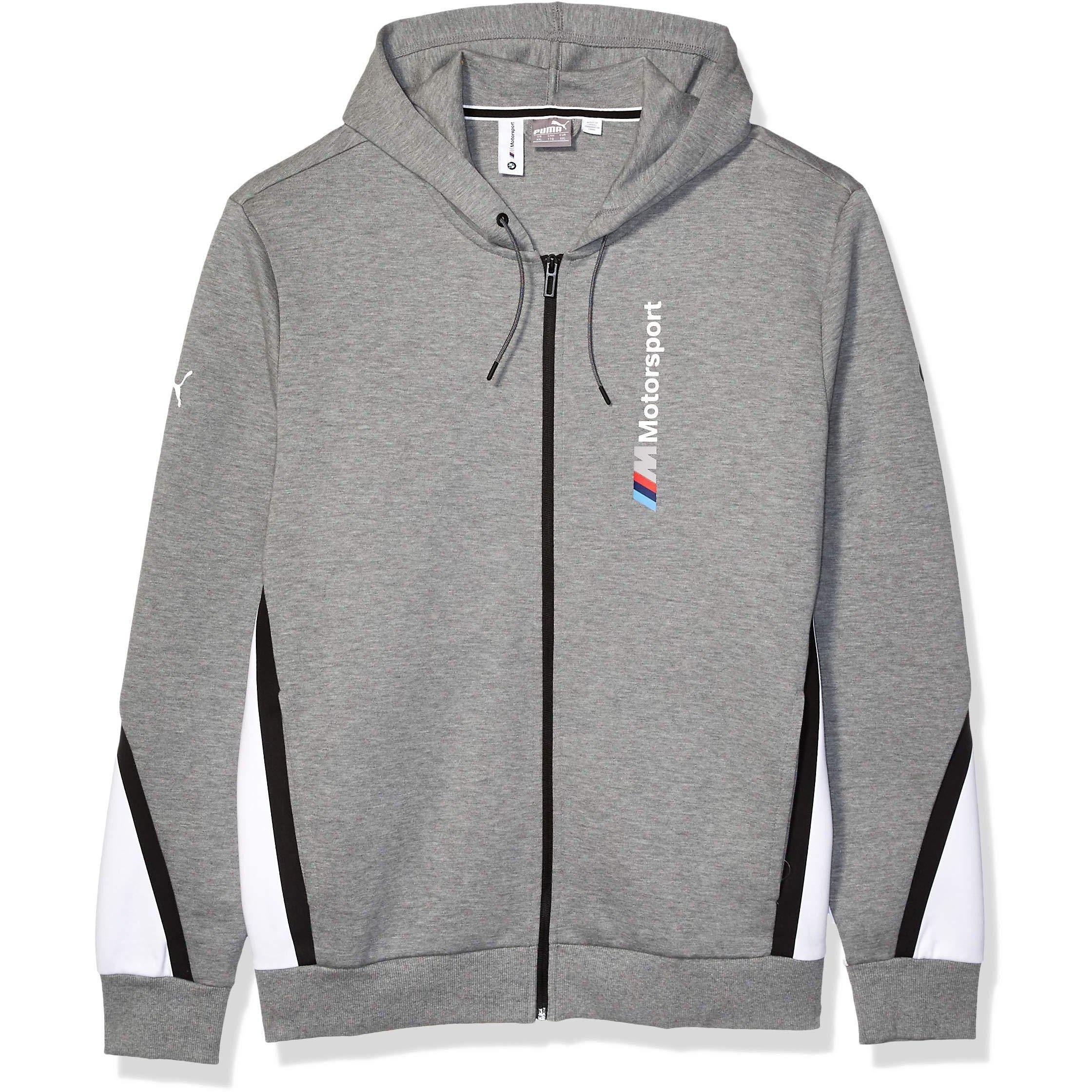 [595189-03] Mens Puma BMW Motorsport Hooded Sweat Jacket - sneakAR
