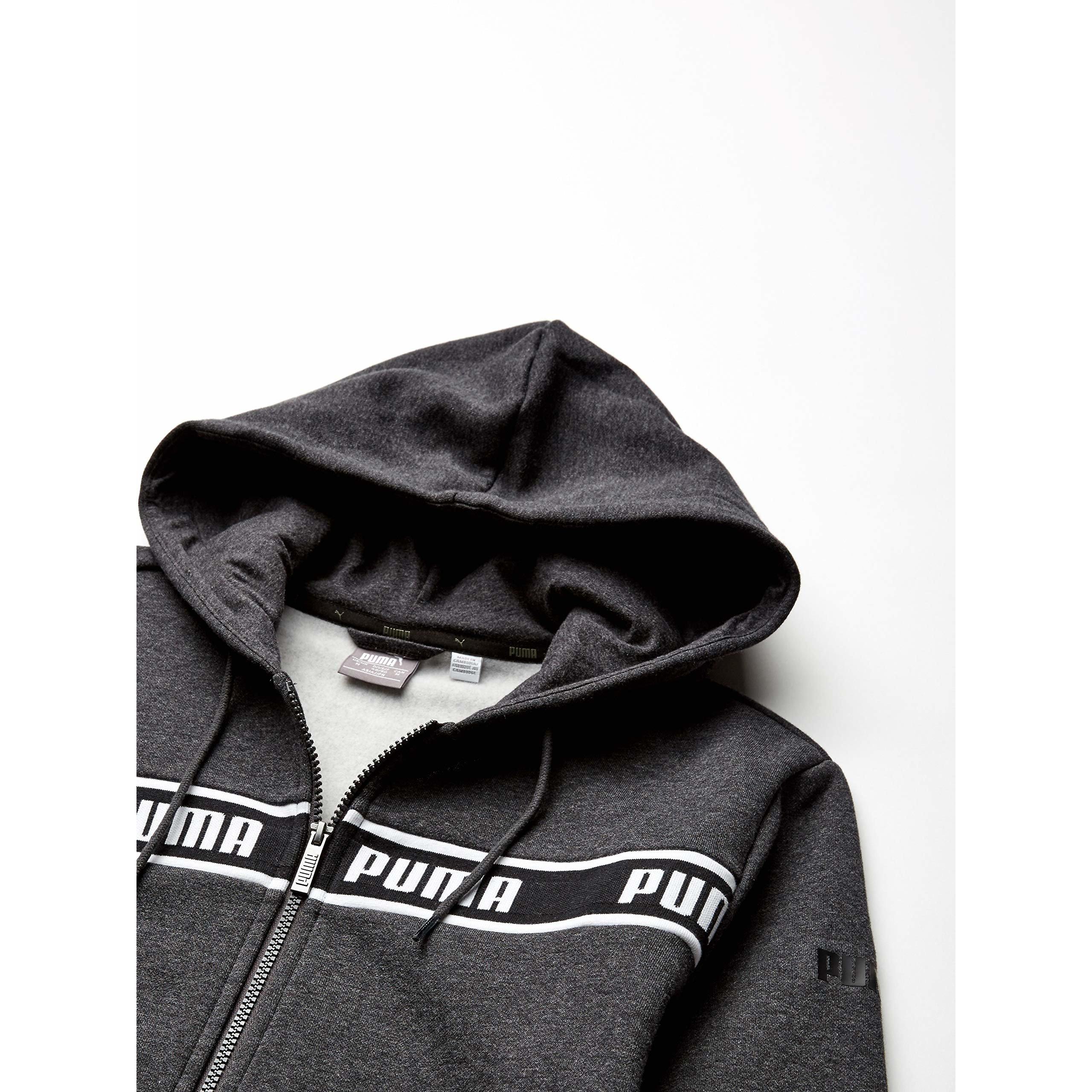 [580433-07] Mens Puma Amplified Hooded Jacket Fleece - sneakAR