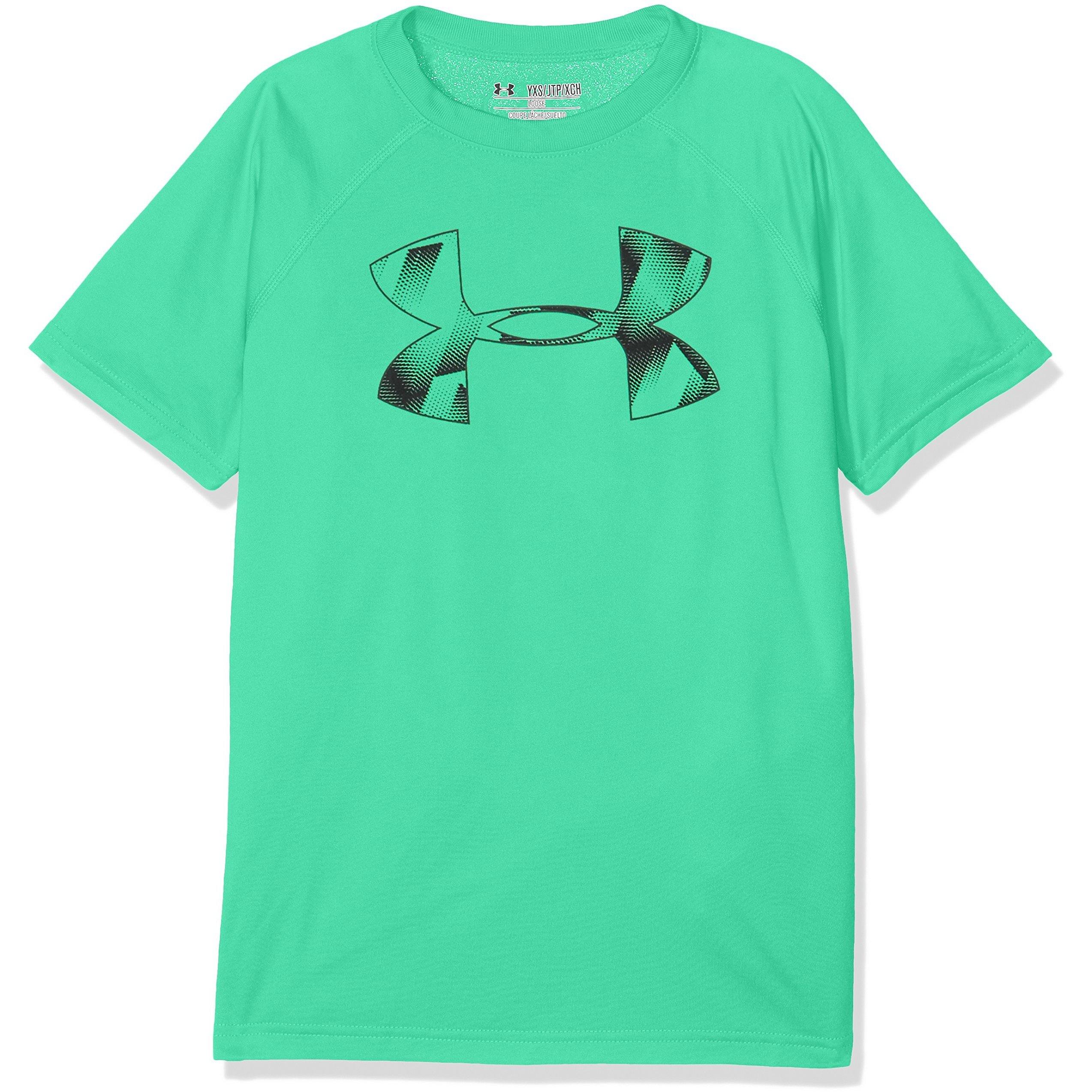 [1228803-299] Youth Under Armour Tech Big Logo Tshirt - sneakAR