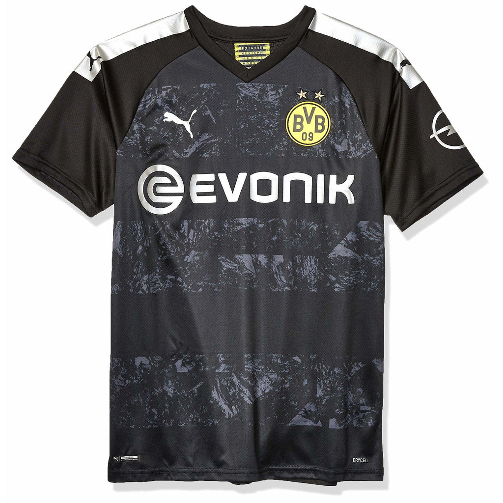[755745-12] Mens Puma BVB Away Shirt Replica - Evonik & Opel Logo - sneakAR
