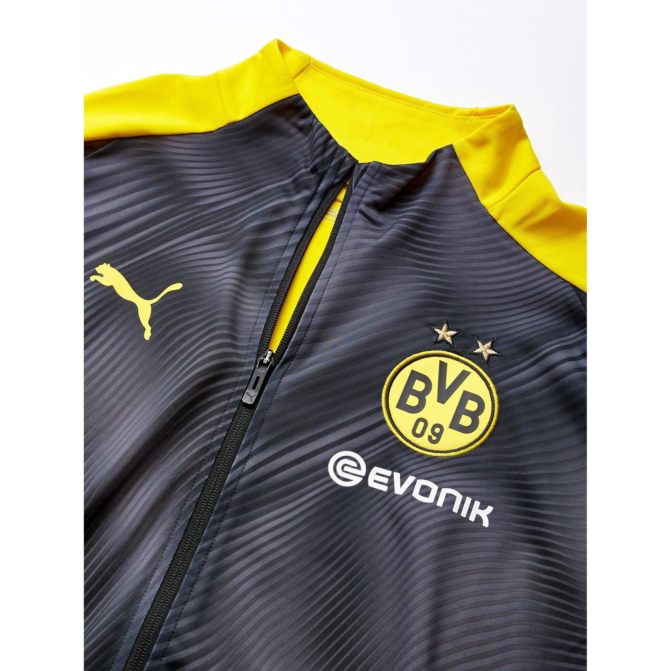 [756224-01] Mens Puma BVB League Stadium Jacket With Evonik - sneakAR