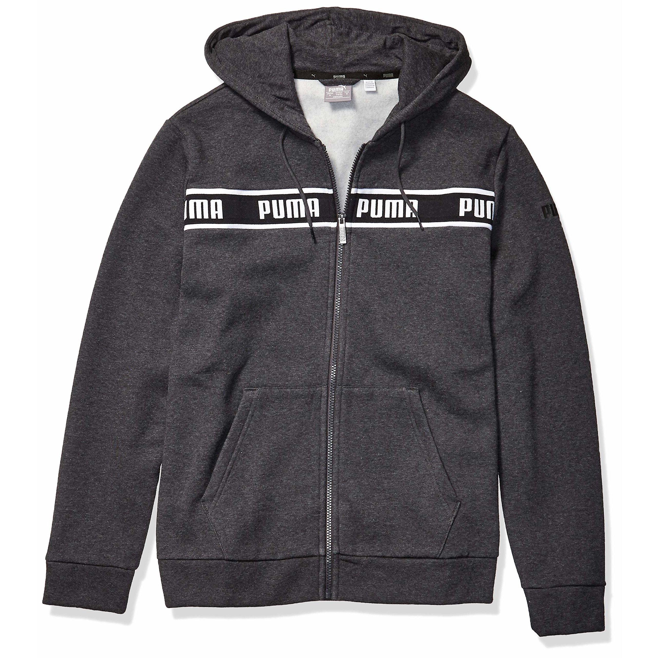 [580433-07] Mens Puma Amplified Hooded Jacket Fleece - sneakAR