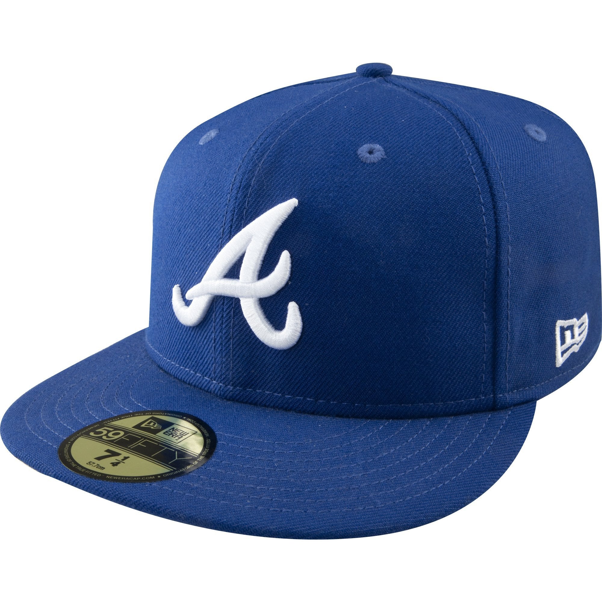 [10047489] Mens New Era MLB League Basic 59Fifty Fitted Cap Atlanta Braves