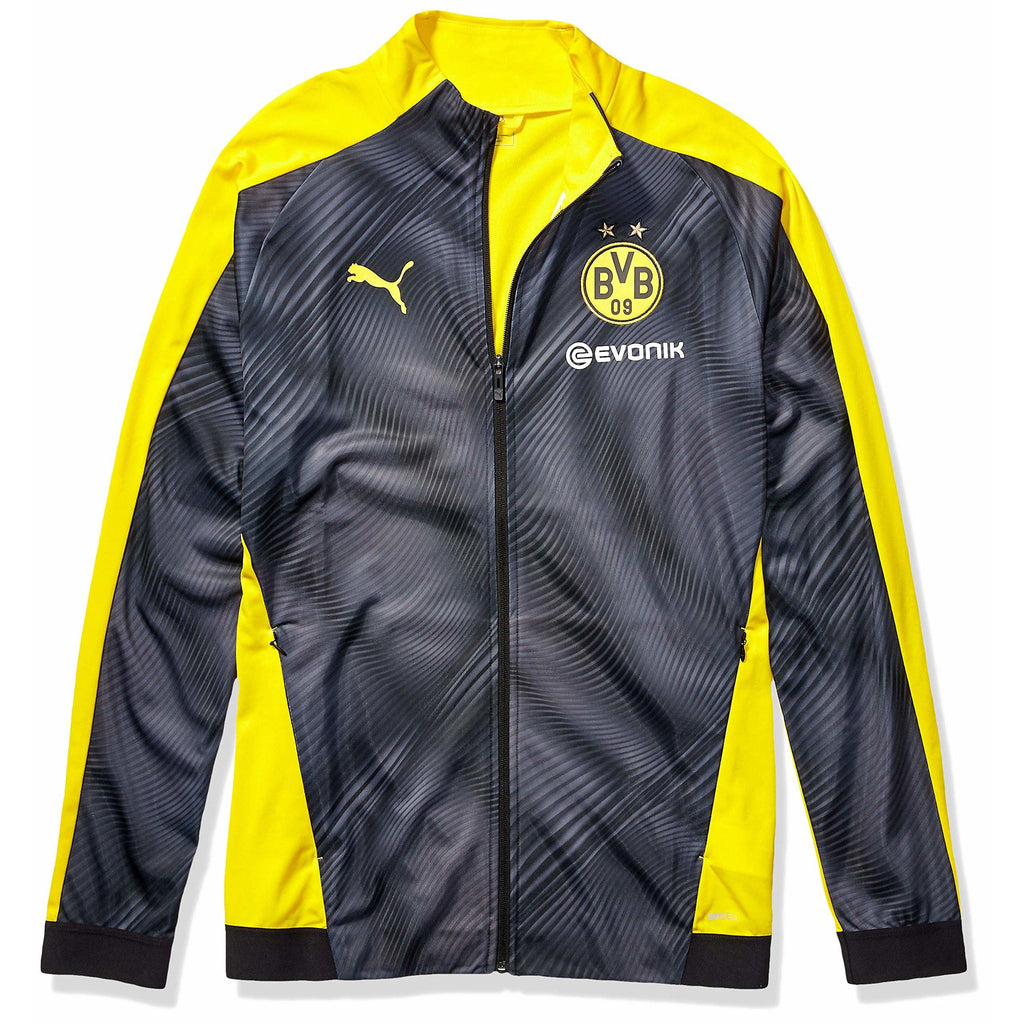 [756224-01] Mens Puma BVB League Stadium Jacket With Evonik - sneakAR