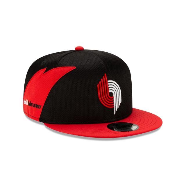 [12195023] Mens New Era NBA Hardwood Classics Night 9Fifty Snapback Trailblazers - sneakAR
