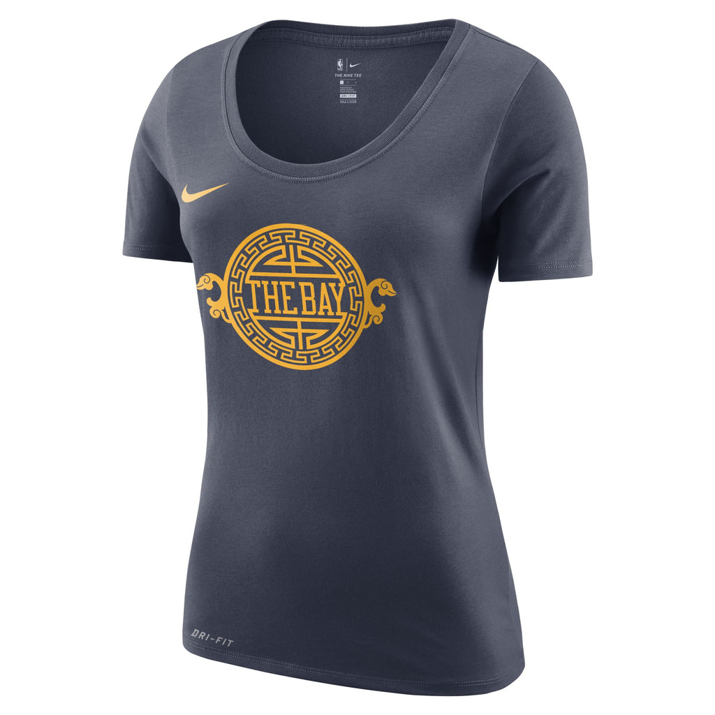 [939804-471] Womens Nike NBA Golden State Warriors Chinese Heritage T-Shirt