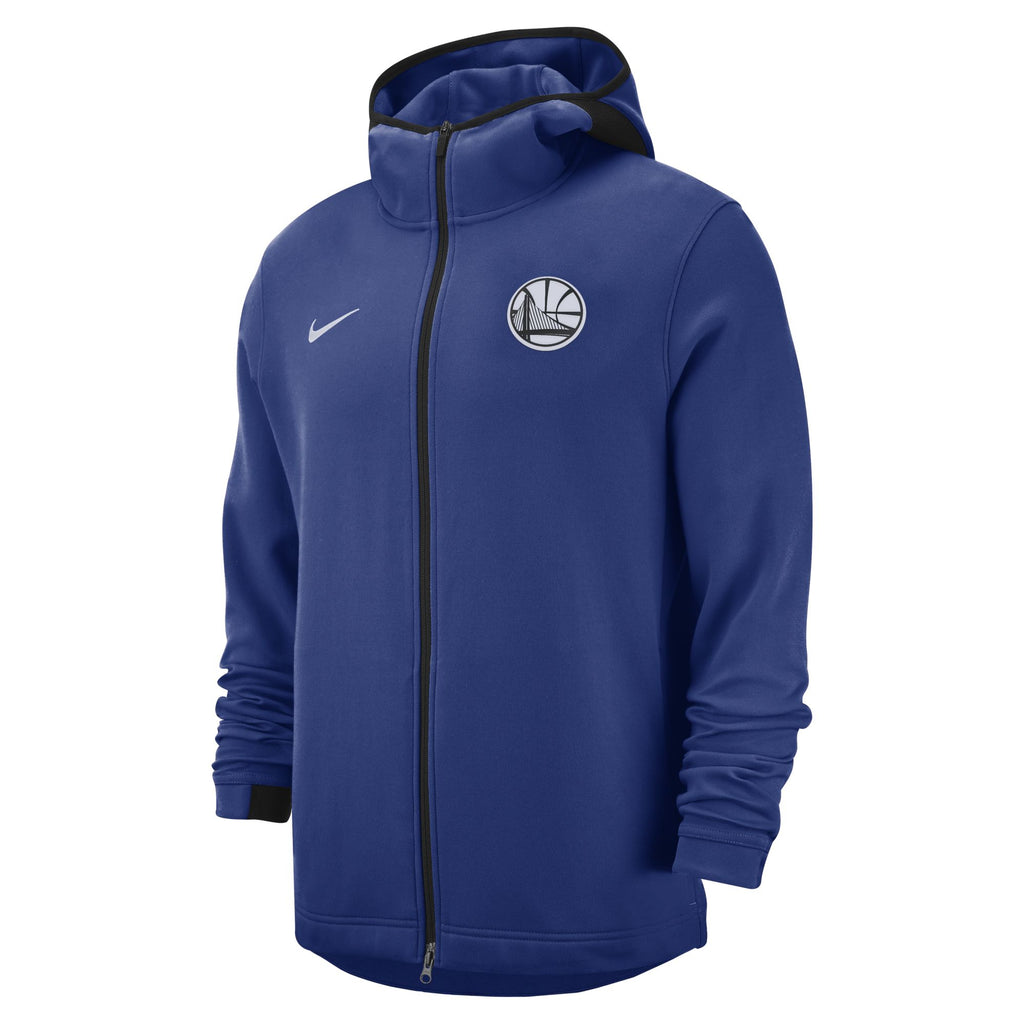 [940876-495] Mens Nike NBA Golden State Warriors Basketball Dry Hoodie Full Zip