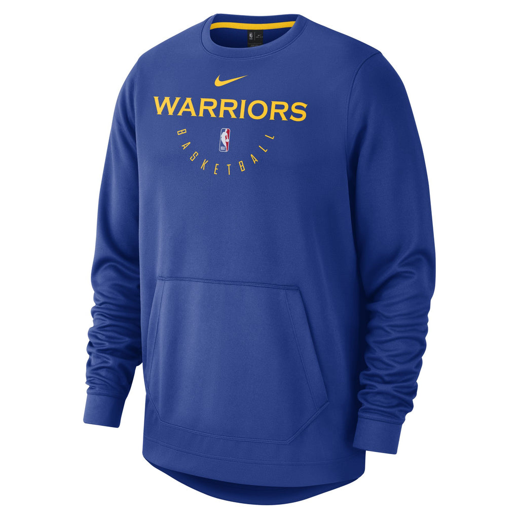 [941064-495] Mens Nike NBA Golden State Warriors Spotlight Sweatshirt
