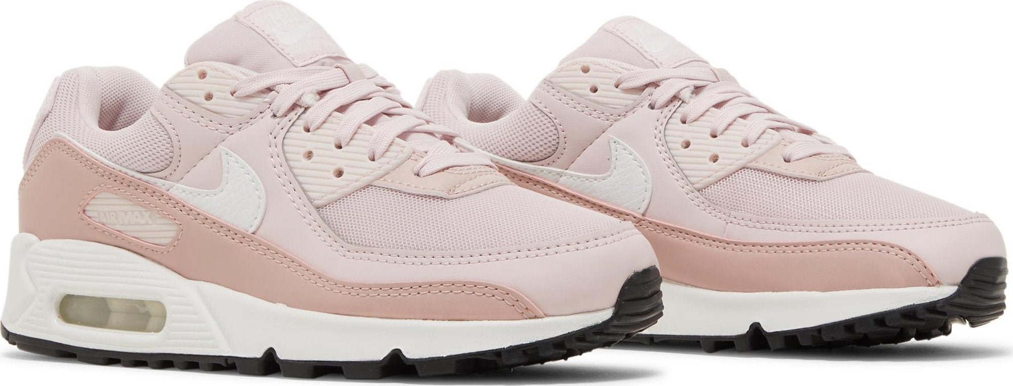 [DH8010-600] Womens Nike Air Max 90 'Barely Rose Pink Oxford Black' (W)
