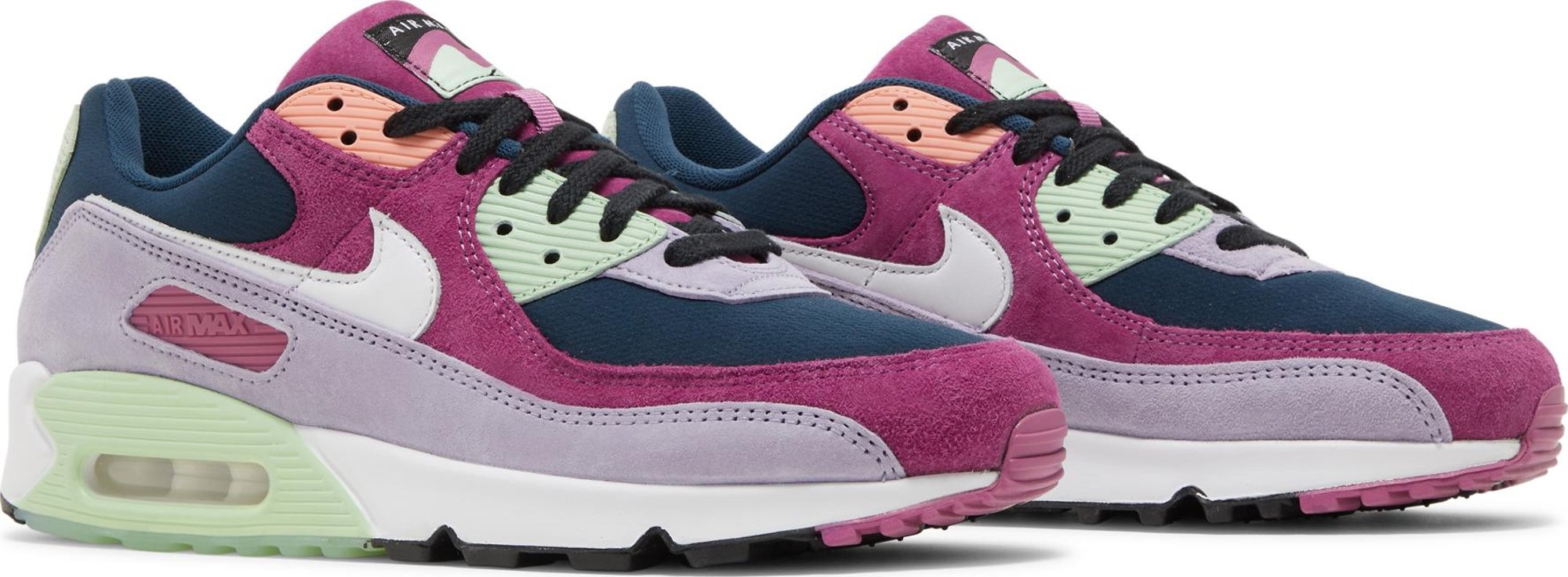 [DM0035-500] Mens Nike Air Max 90 NRG 'Light Bordeaux Armory Navy'