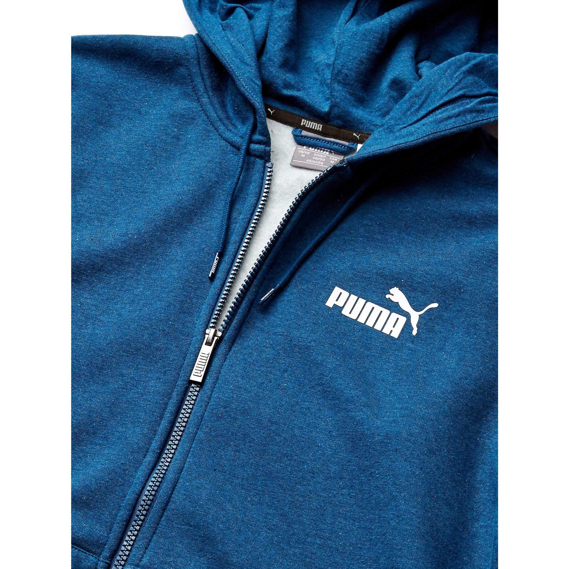 [852425-38] Mens Puma Essential Fullzip Hoody Fleece - sneakAR
