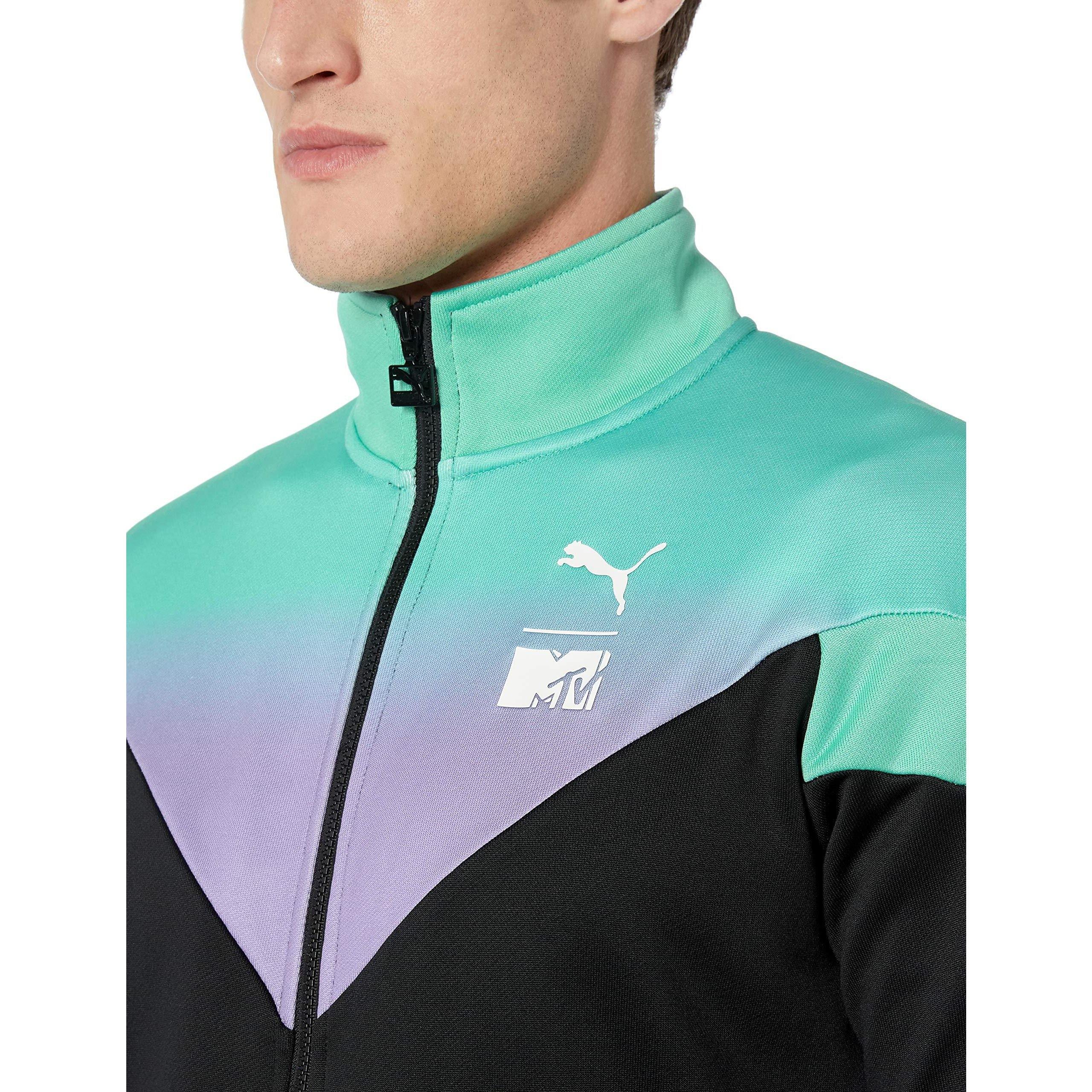 [579818-01] Mens Puma x MTV MCS Track Top AOP - sneakAR