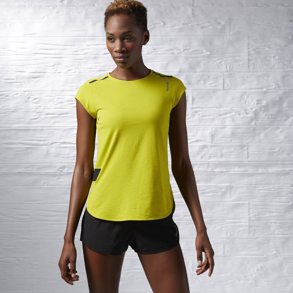 [AA1510] Womens Reebok One Series Quik Cotton Short Sleeve Tee