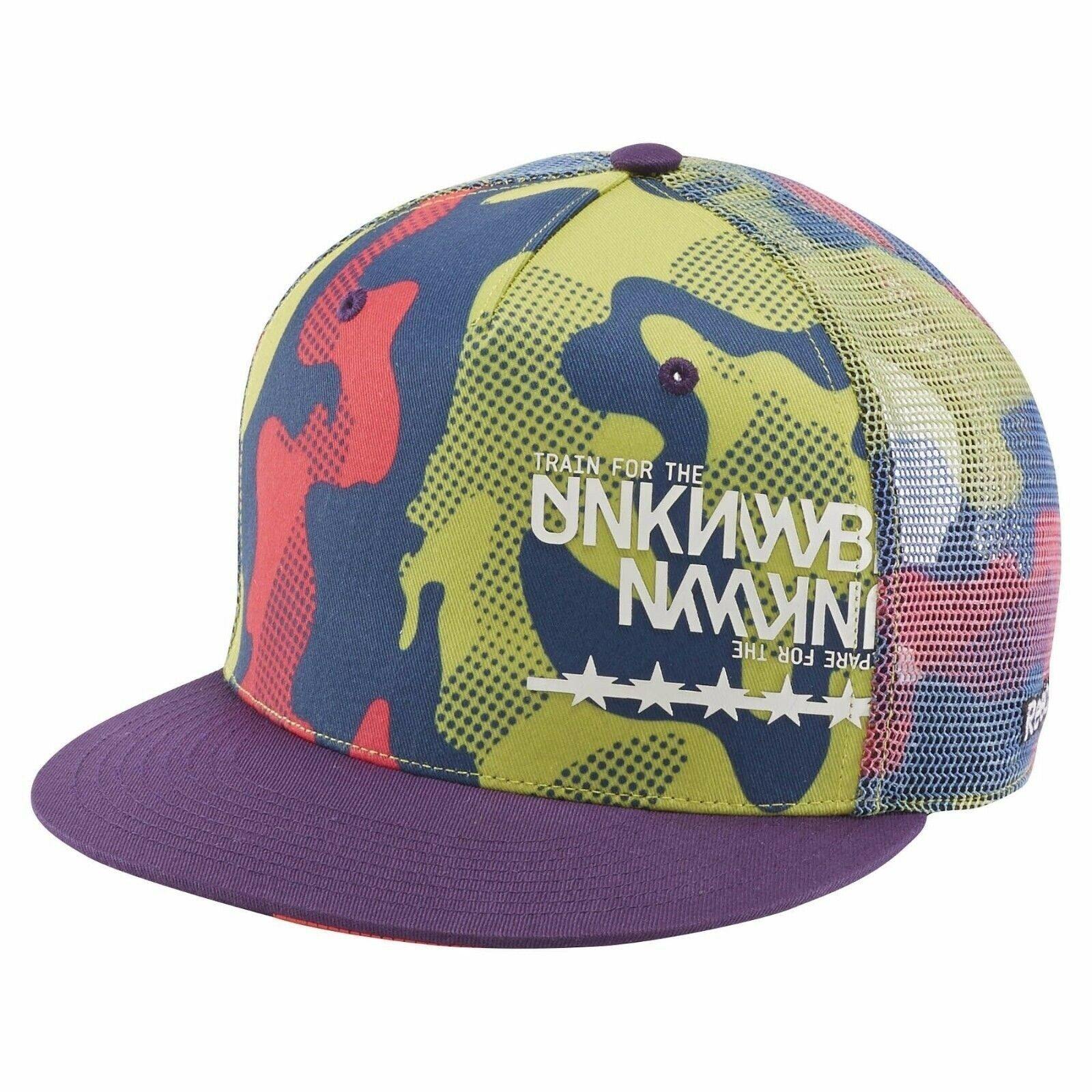 [AB0884] Mens Reebok RCF Crossfit Graphic Trucker Snapback Cap - sneakAR