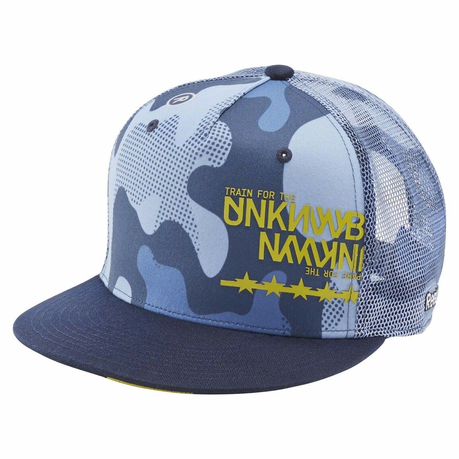 [AB0885] Mens Reebok RCF Crossfit Graphic Trucker Snapback Cap - sneakAR