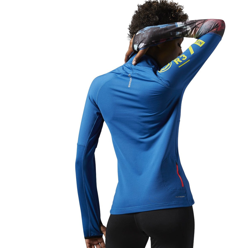 [AB9286] Womens Reebok One Series Waterproof Softshell 1/4 Zip