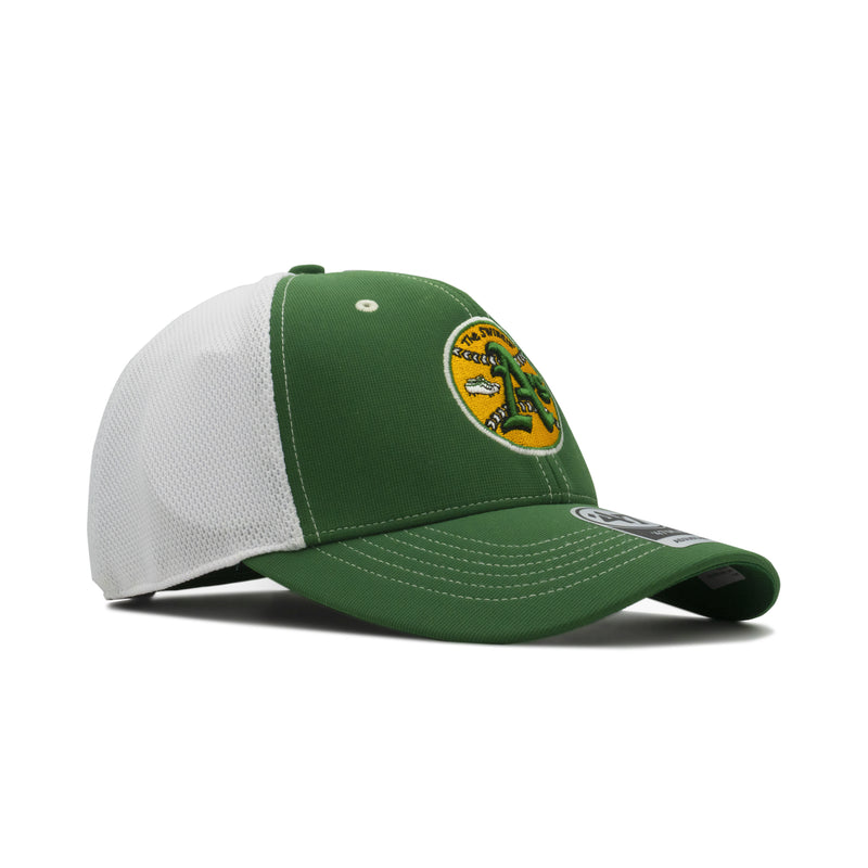 Mens 47 Brand Oakland Athletics MVP Strapback - Green/White