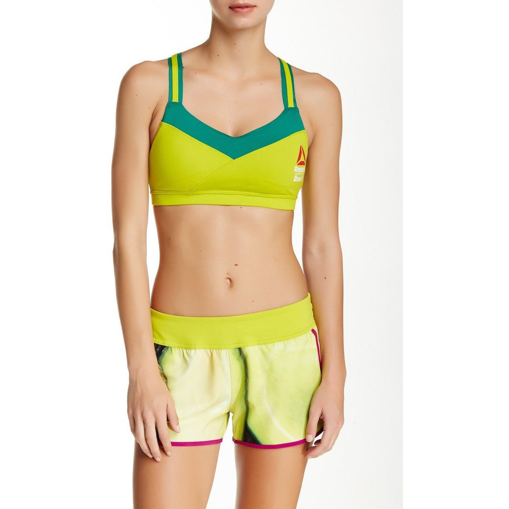 [AI0775] Womens Reebok RCF Crossfit Games Skinny Strap Bra