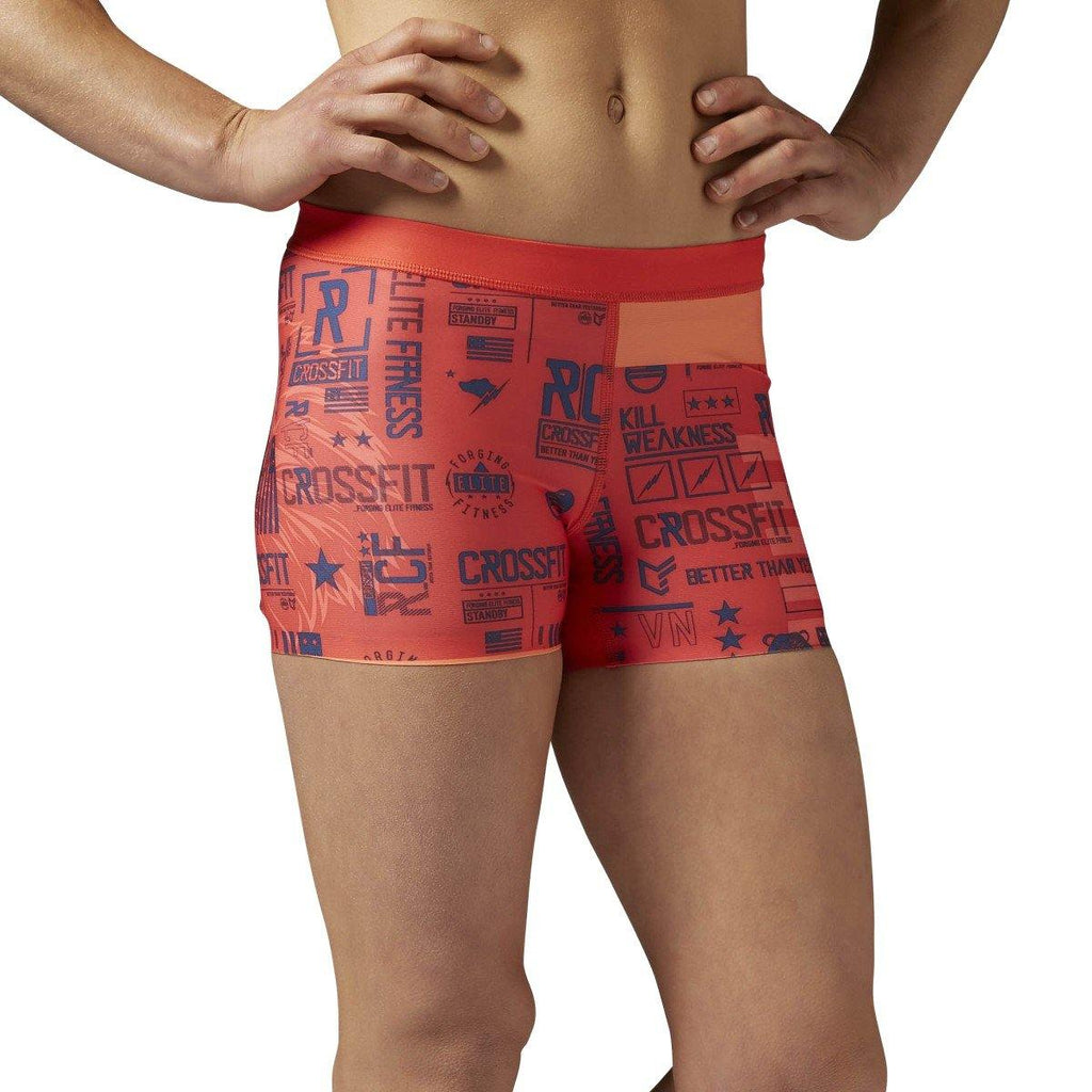 [AI9477] Womens Reebok RCF Crossfit Compression Booty Stripes - sneakAR