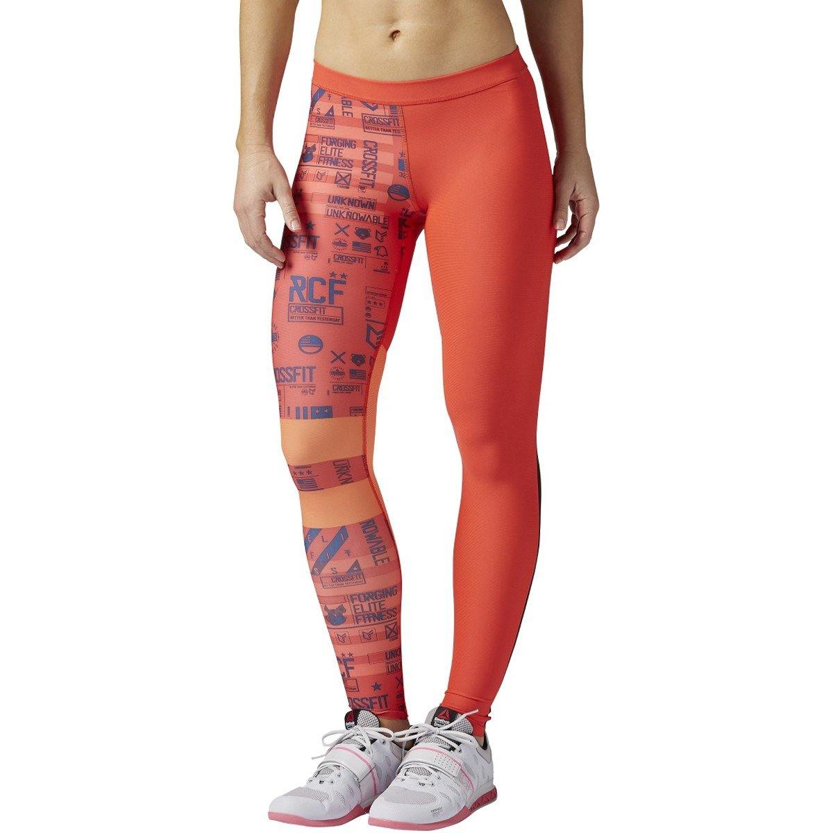 [AI9485] Womens Reebok RCF Crossfit Compression Tight Stripes - sneakAR