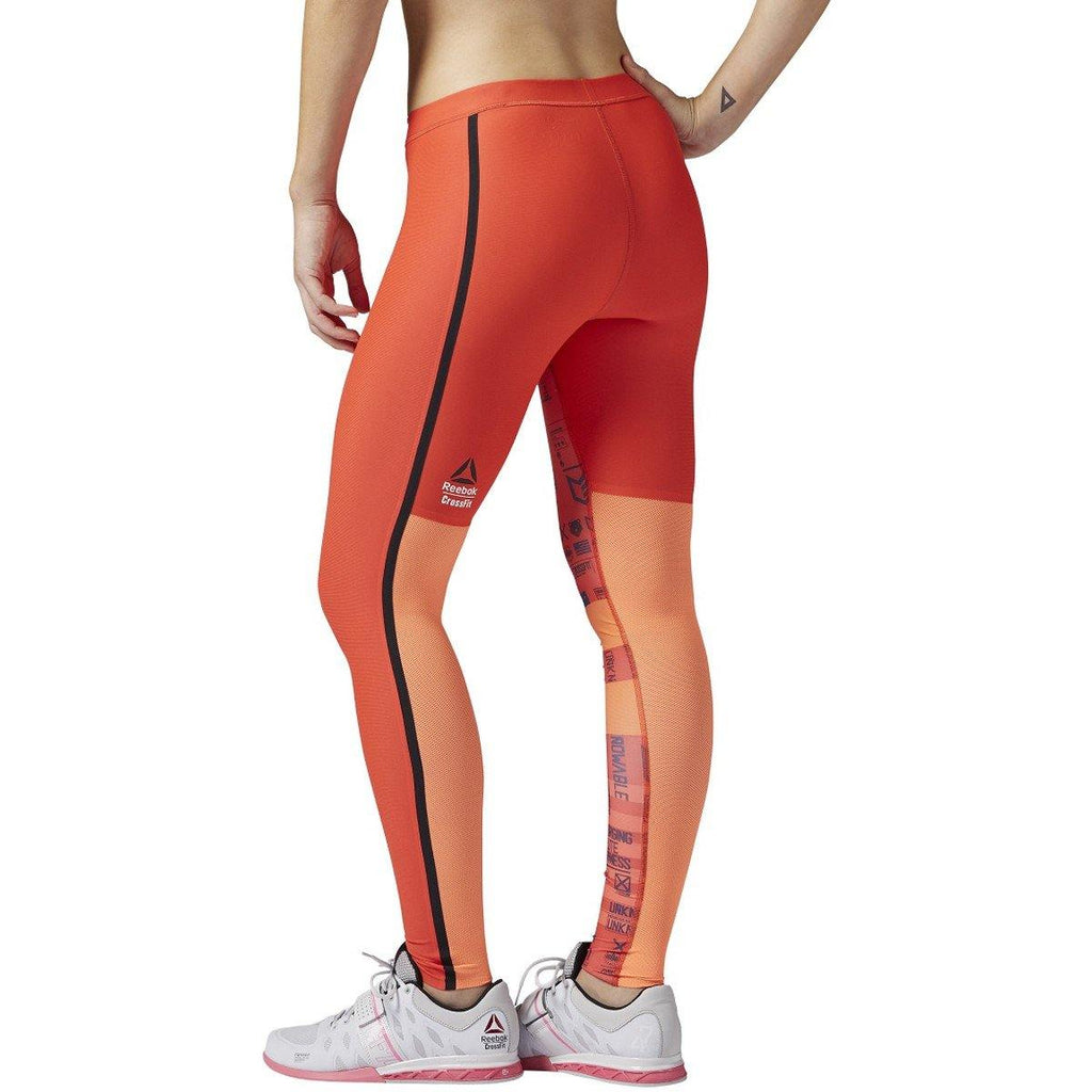 [AI9485] Womens Reebok RCF Crossfit Compression Tight Stripes - sneakAR