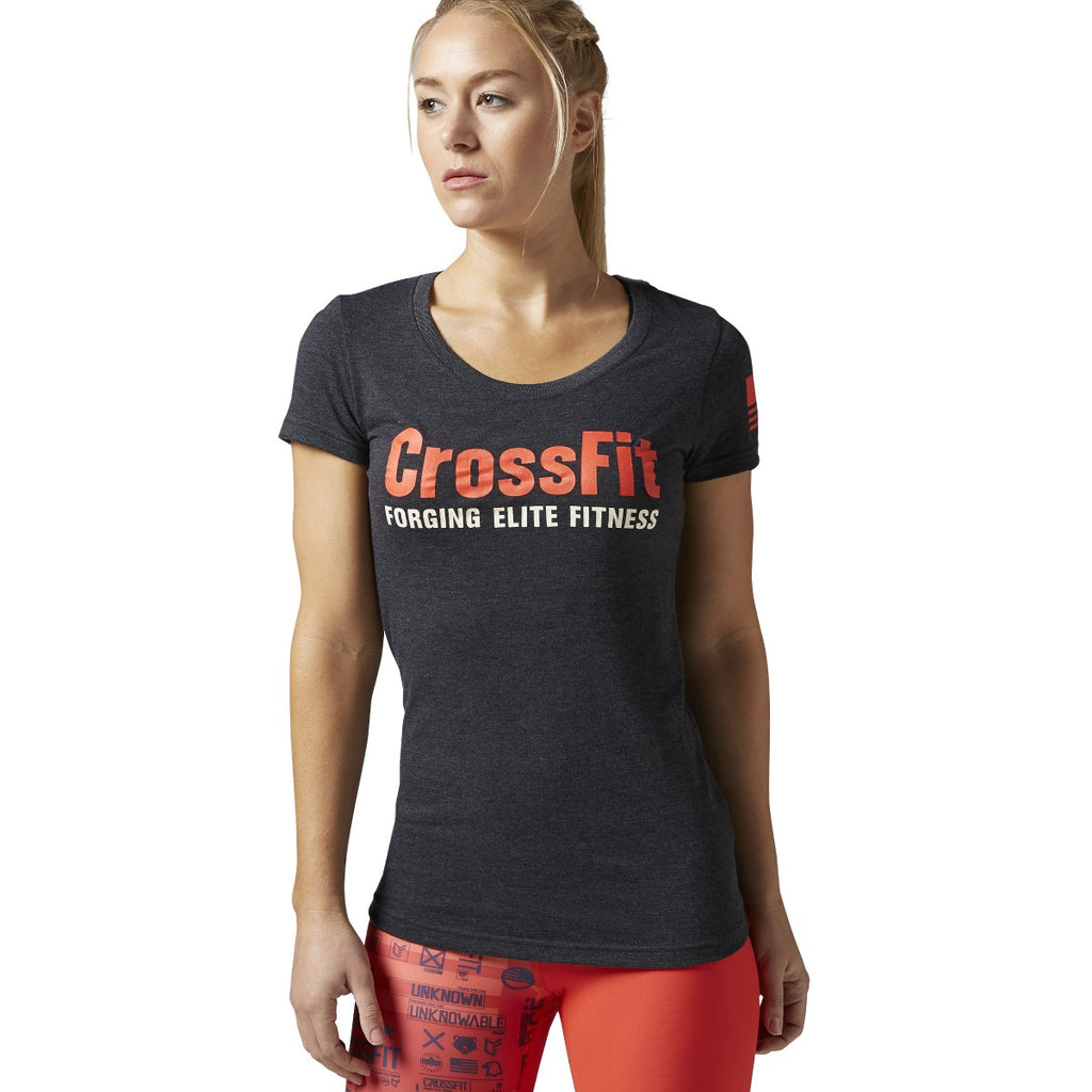 [AJ1777] Womens Reebok Crossfit Forging Elite Fitness Tee