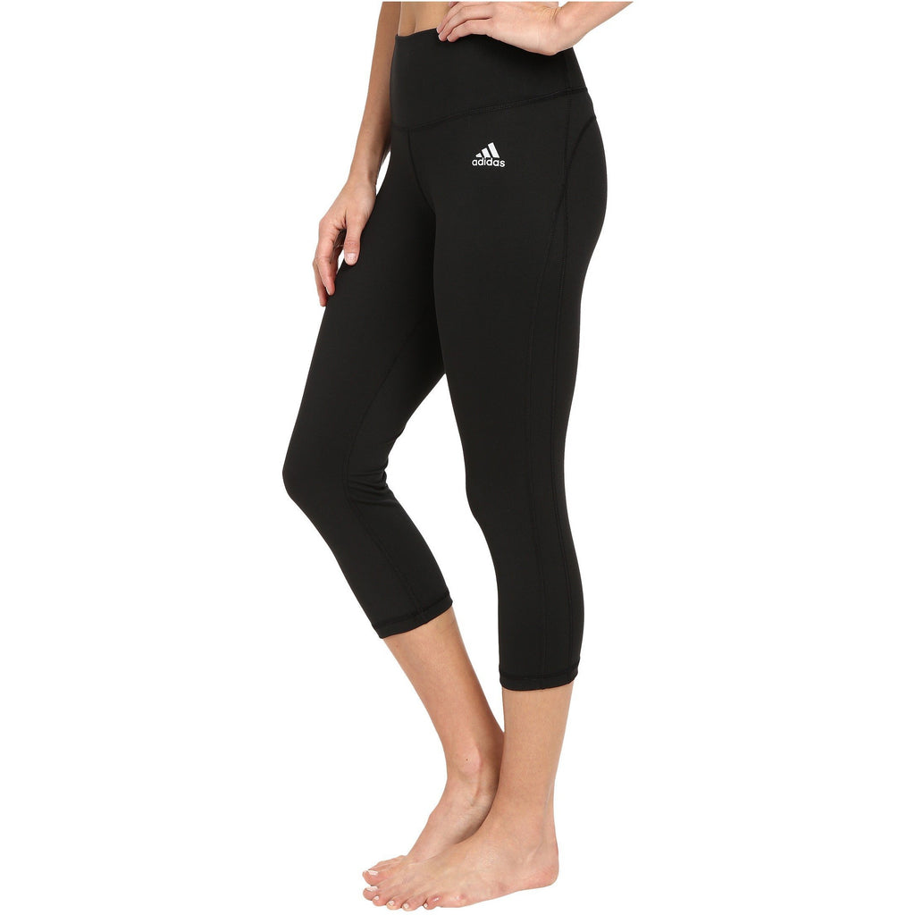 [AJ2046] Womens Adidas Performance Mid Rise 3/4 Capri