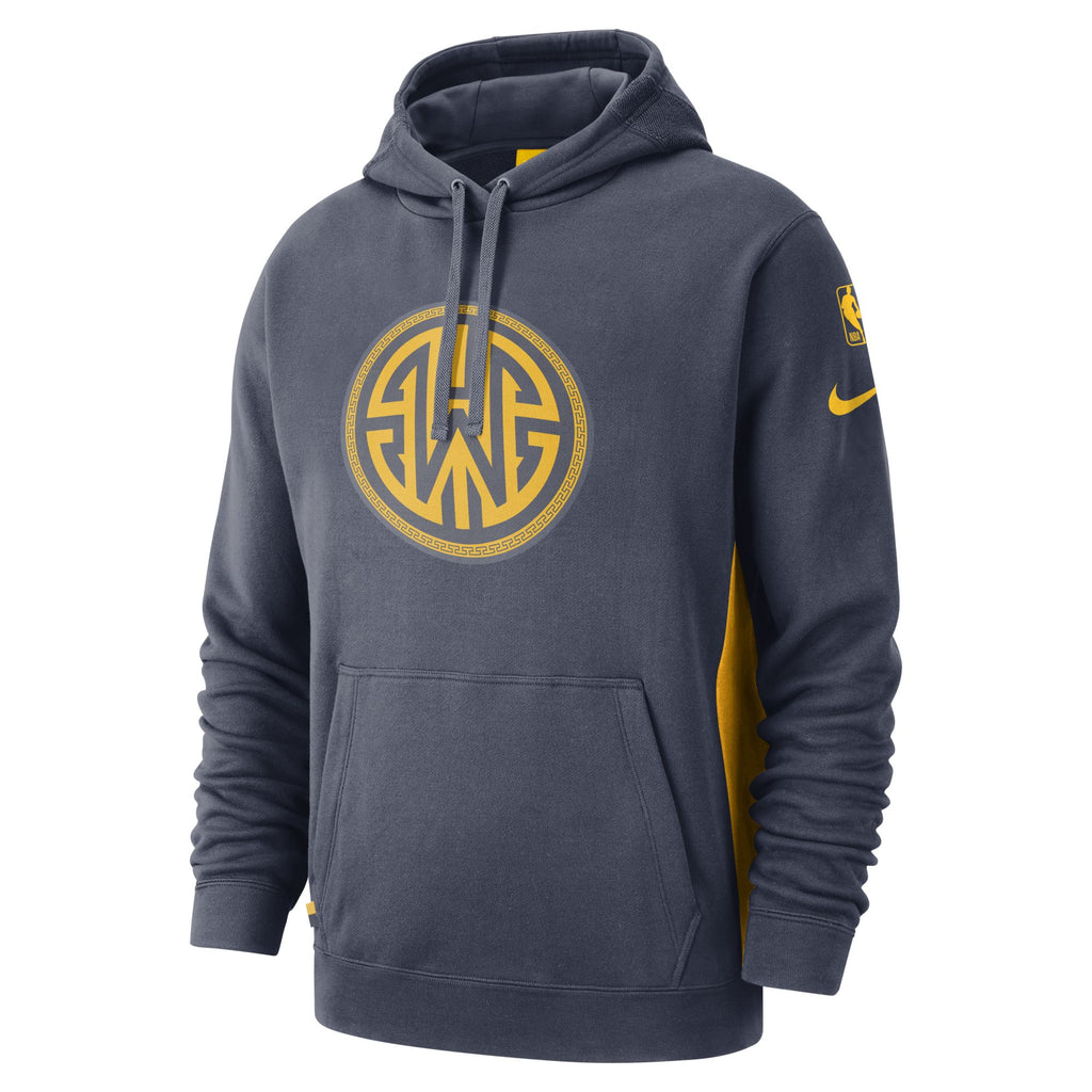 [AJ2849-471] Mens Nike NBA Golden State Warriors Courtside City Edition Hoodies