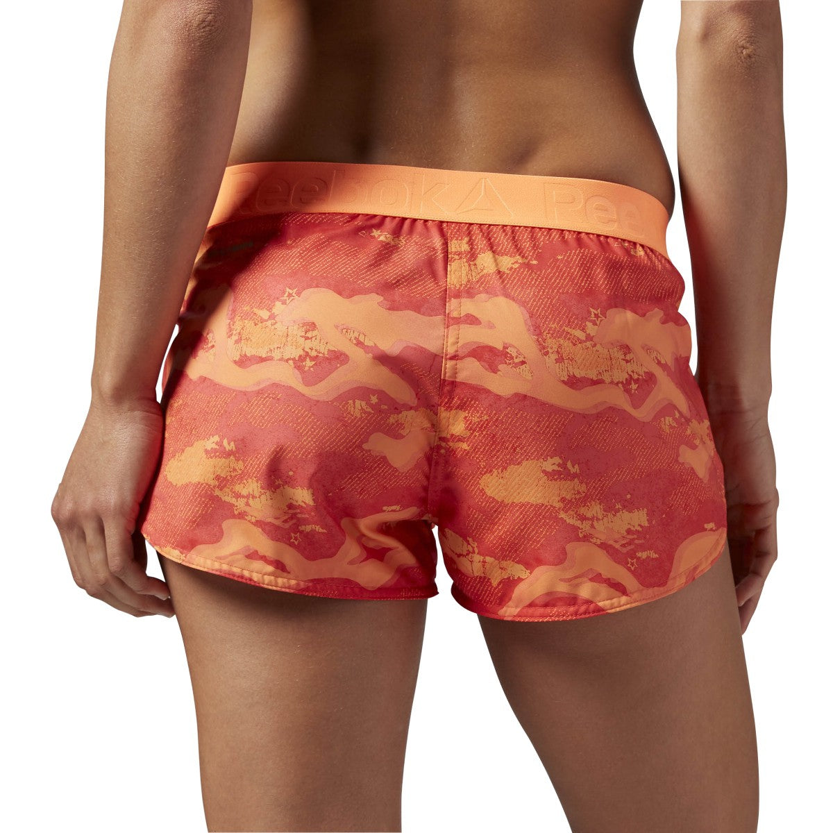 [AJ3465] Womens Reebok Workout Ready Woven AOP Camo Short
