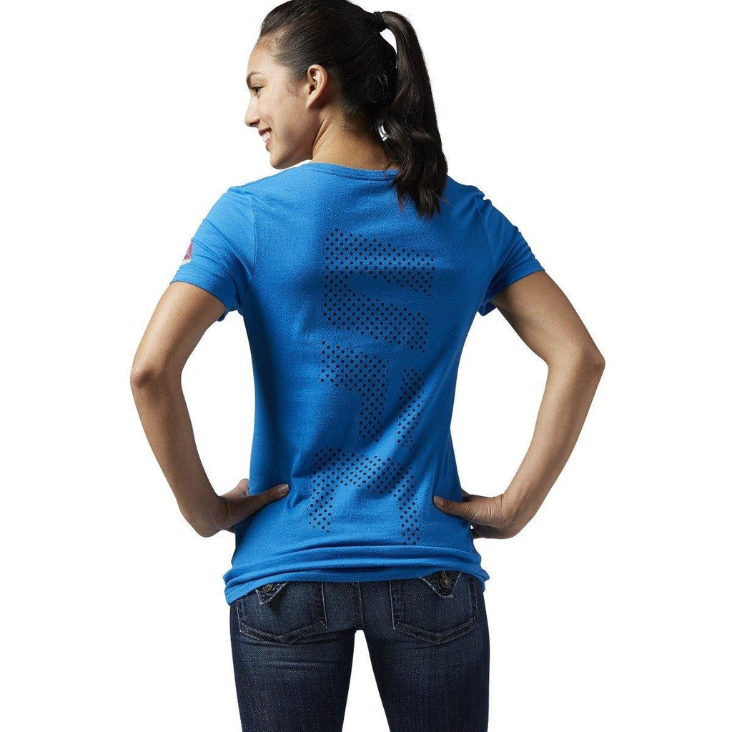 [AJ4412] Womens Reebok UFan UFC Tri-Blend V Neck - sneakAR