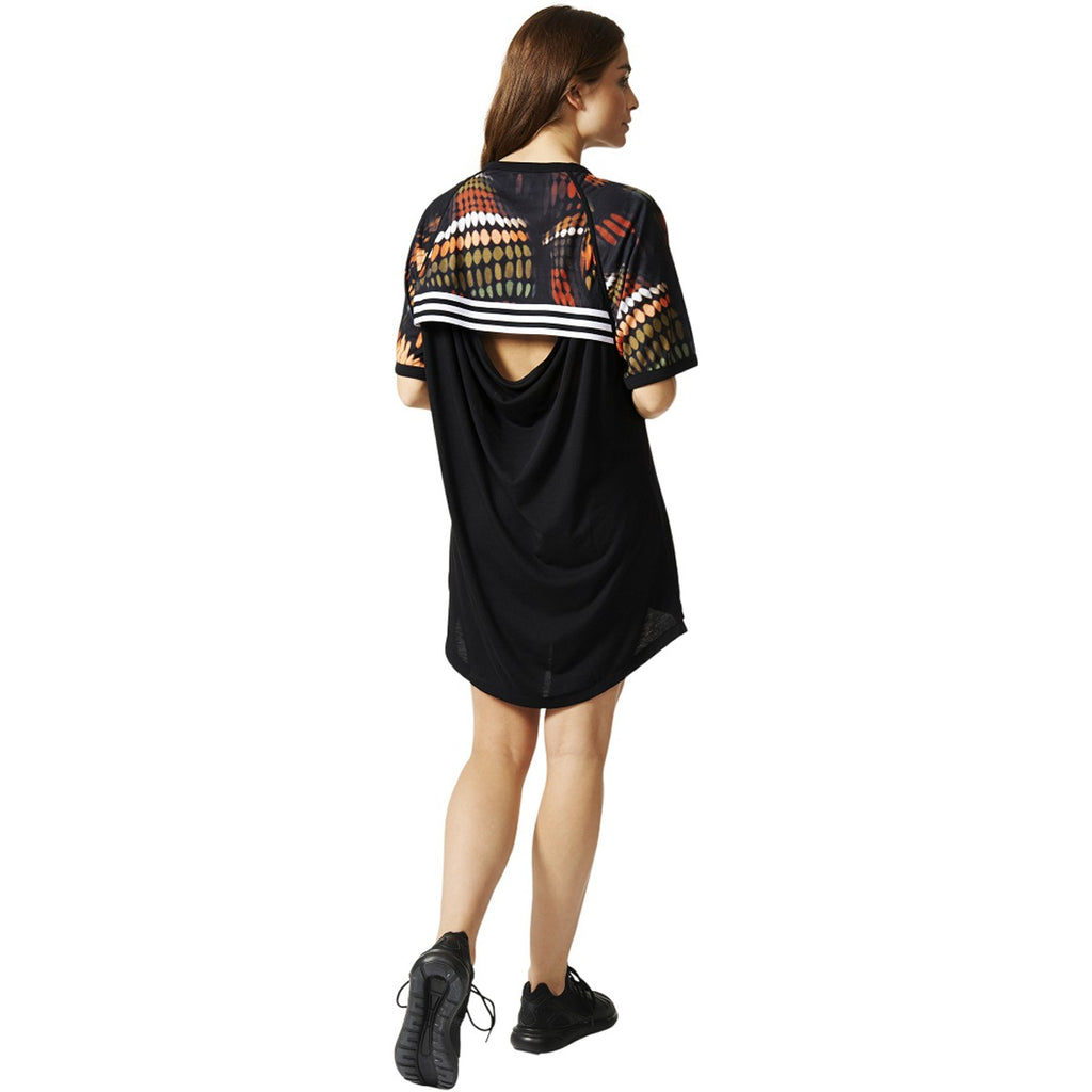 [AJ7300] Womens Adidas Originals x Rita Ora Cut Out Dress